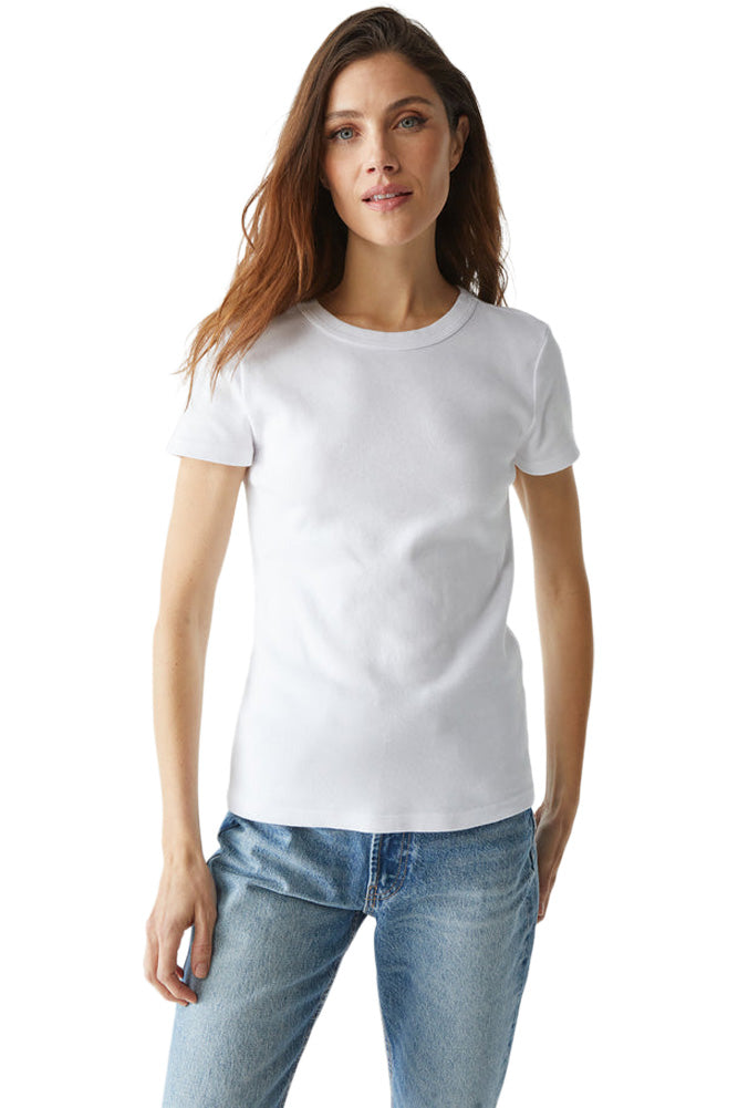 Michael Stars Lexy Cap Sleeve Crew