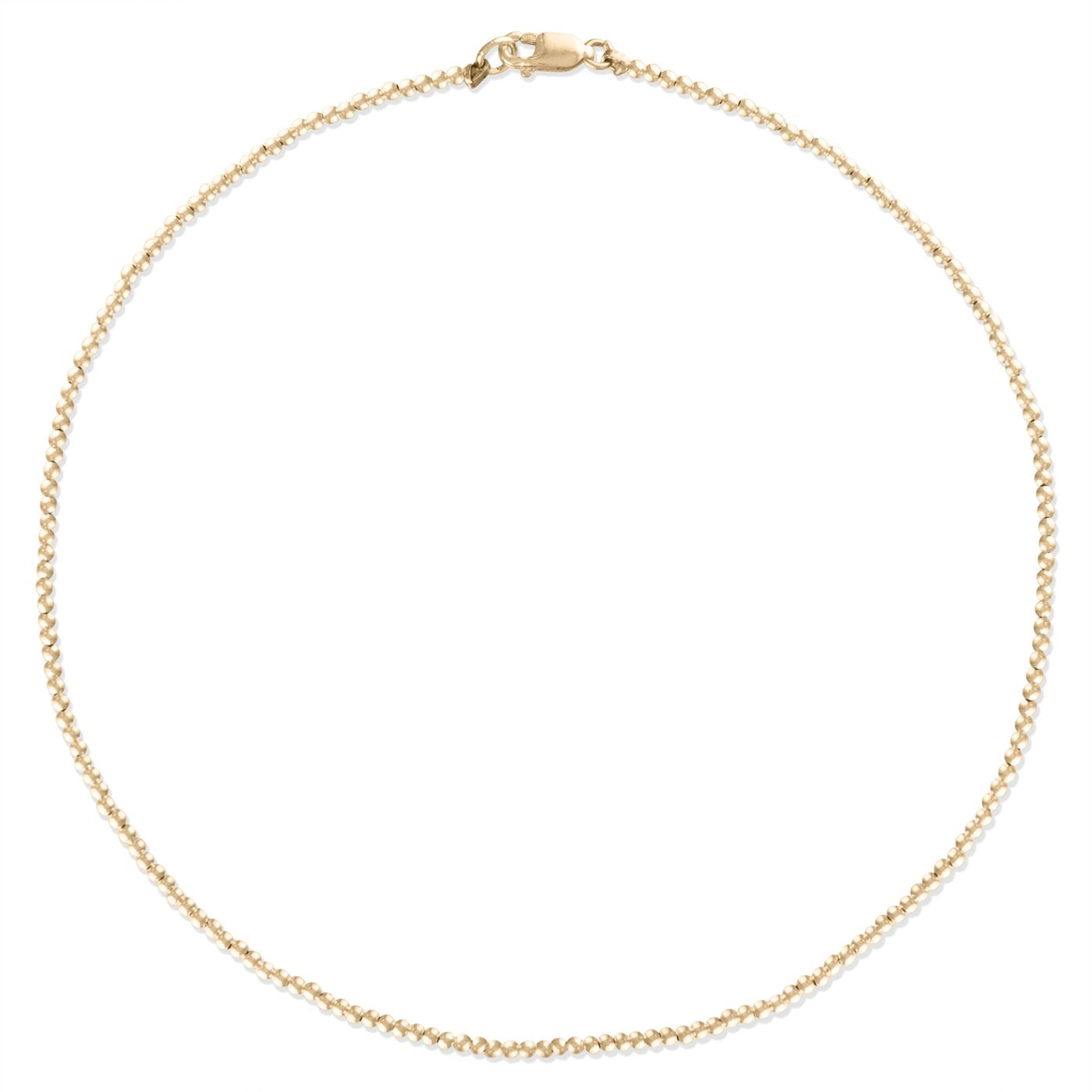 Alexa Leigh 2mm Gold Ball Necklace