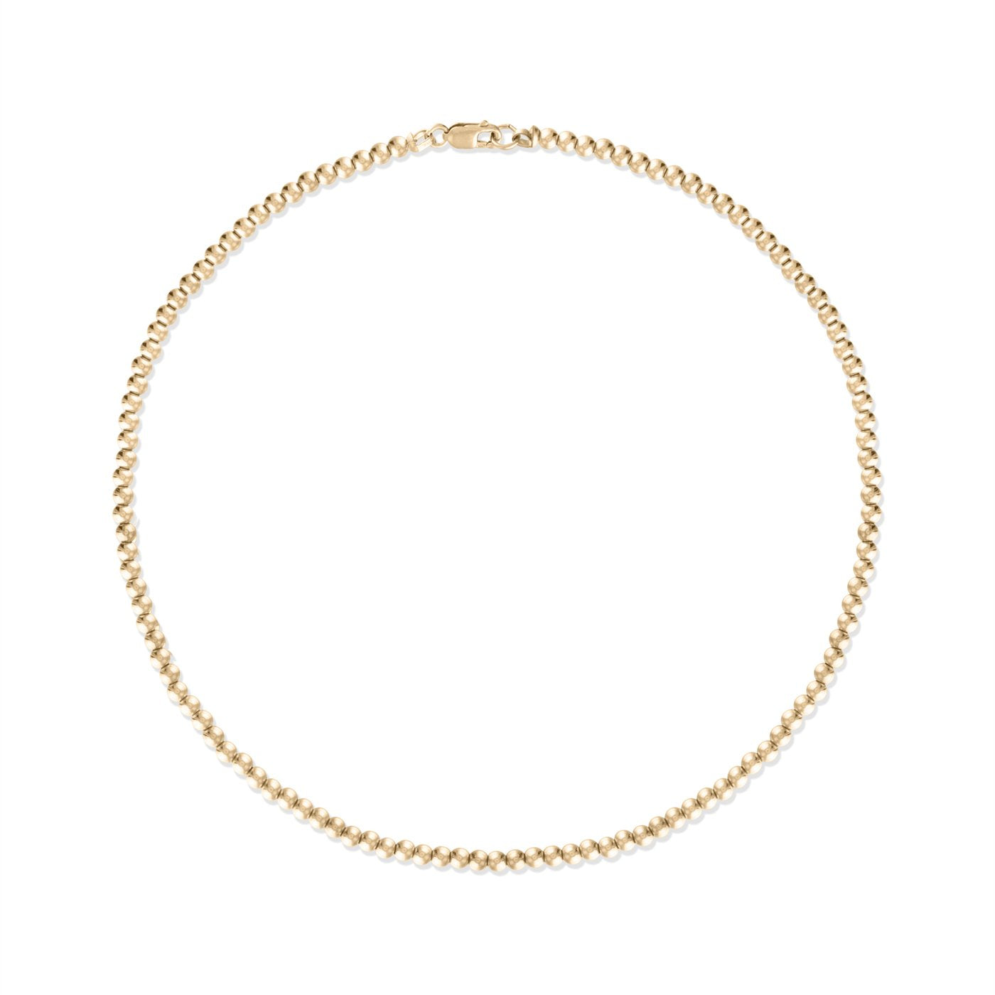 Alexa Leigh 3mm Gold Ball Necklace