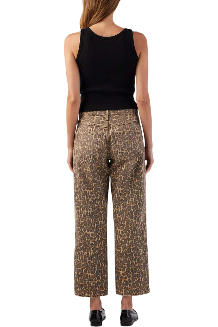AMO Denim Billie Jeans in Leopard