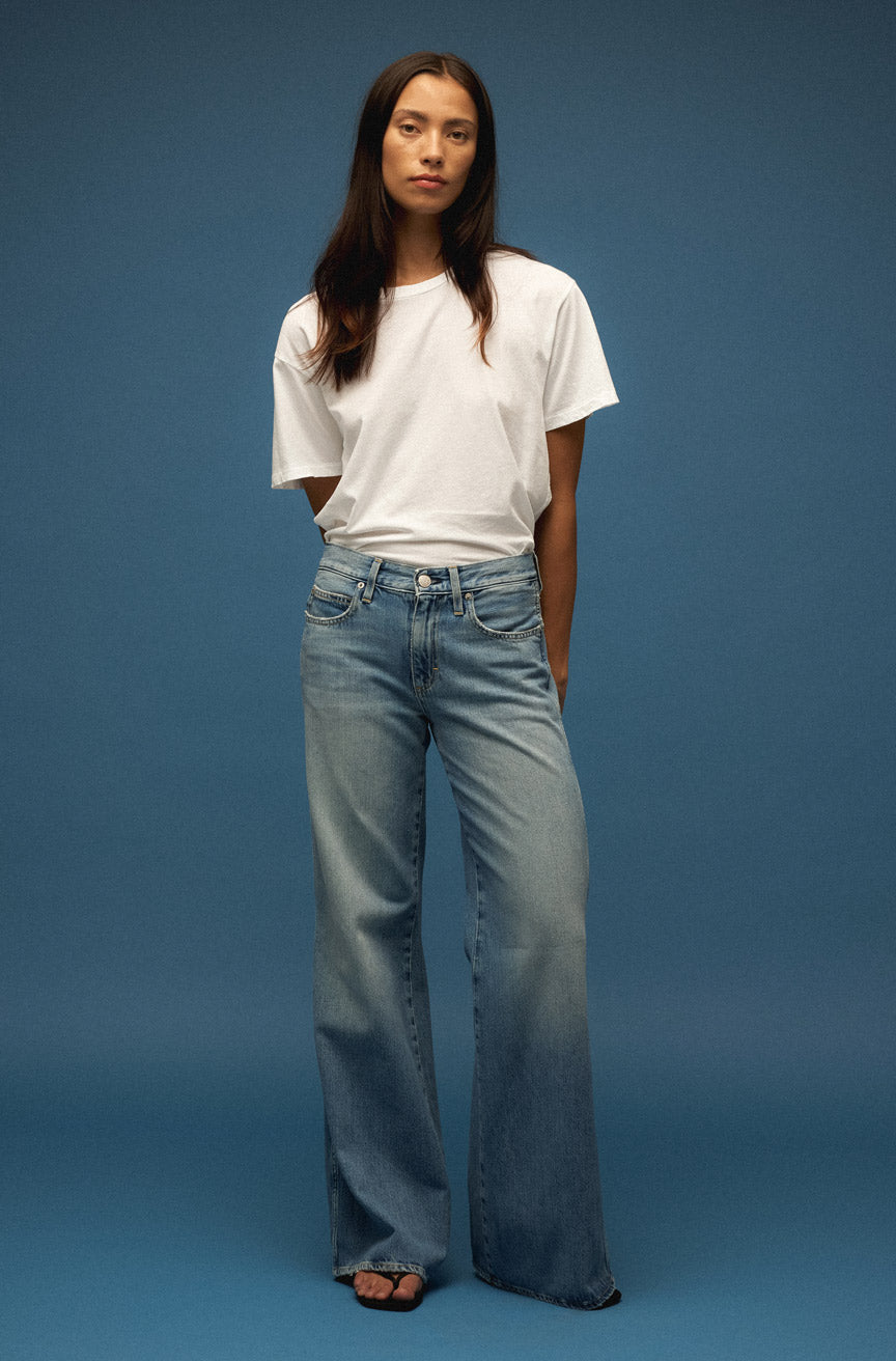 AMO Denim Faith Flare in Maverick