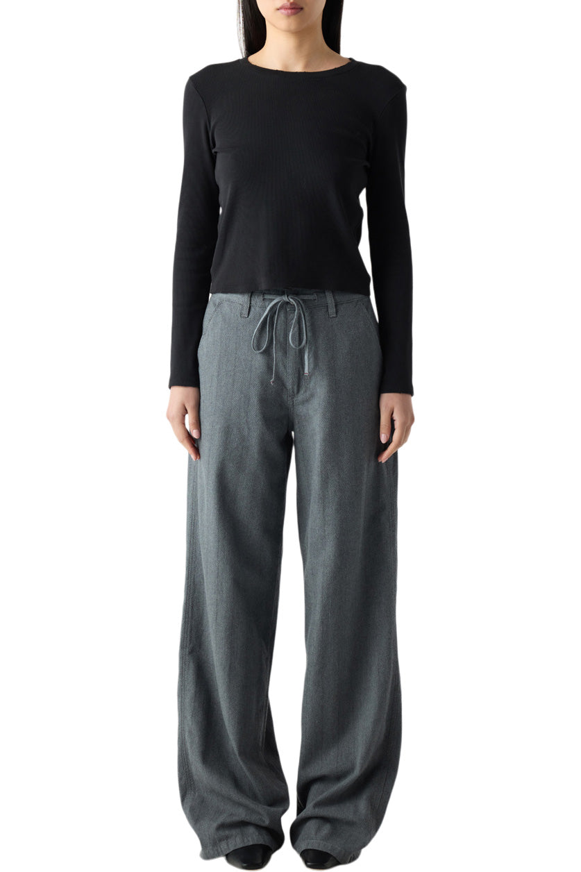 Amo Denim Nora Pant in Heather Grey