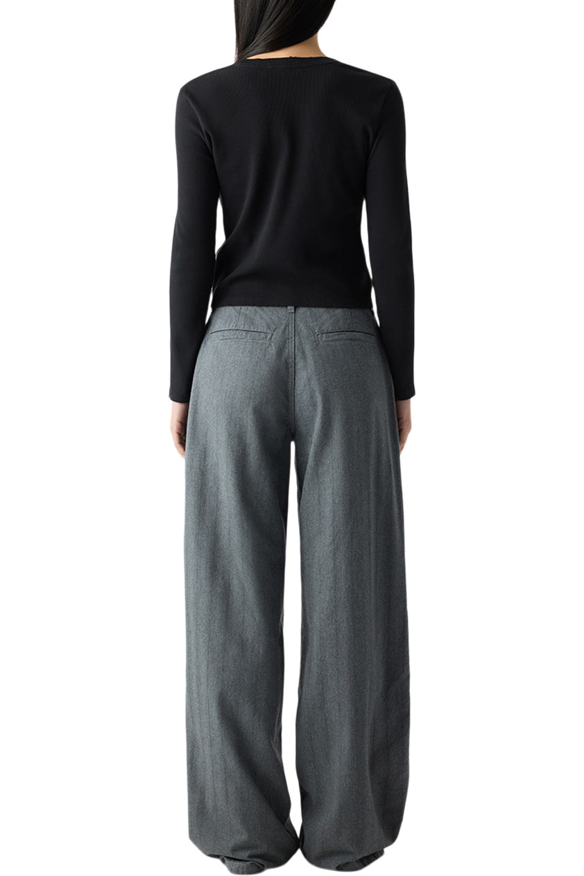Amo Denim Nora Pant in Heather Grey