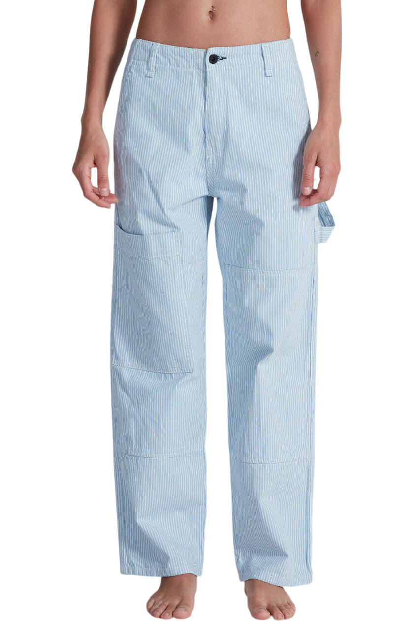 ASKK NY Carpenter Jeans in Blue Stripe