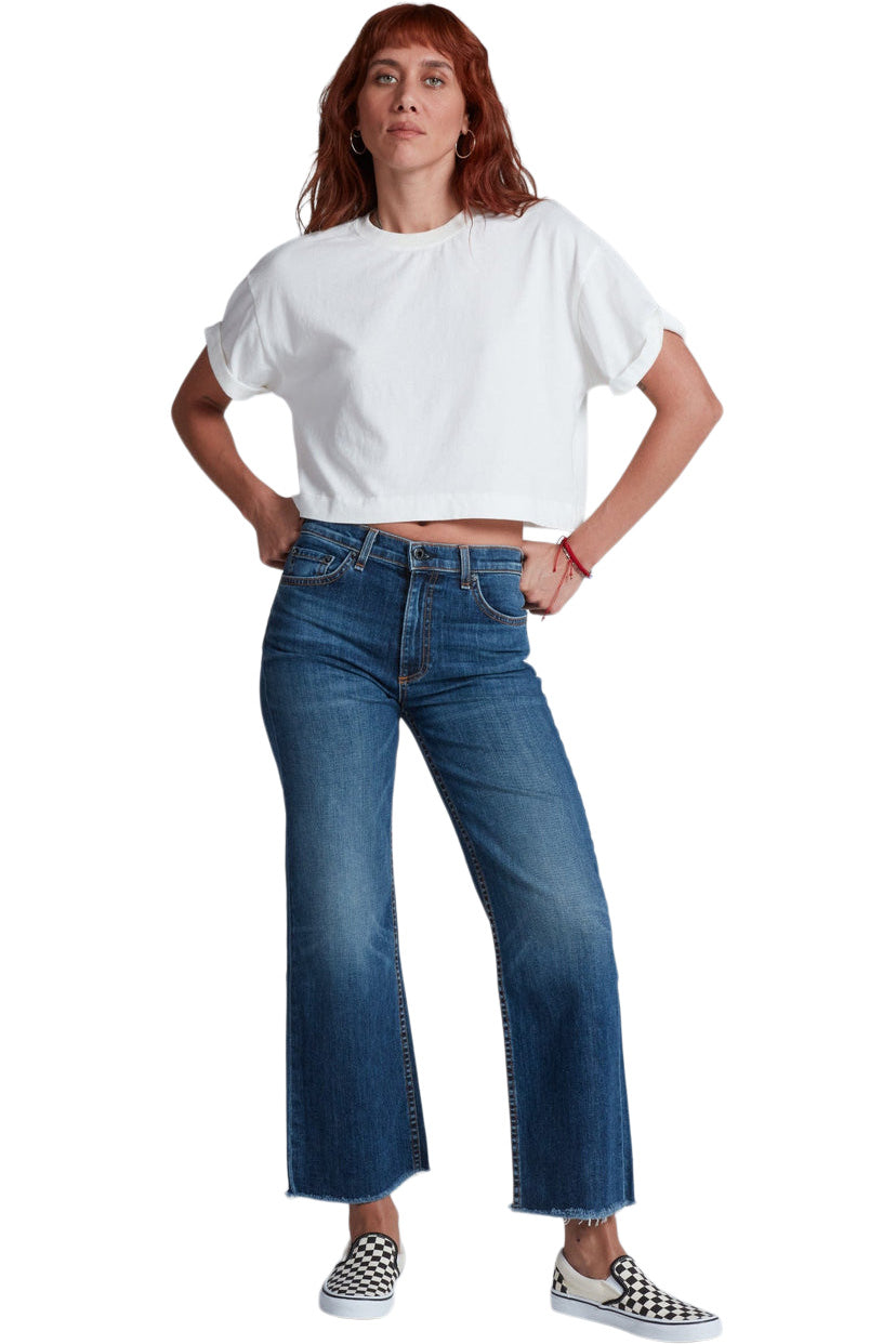 ASKK NY Crop Wide Leg in Chevelle