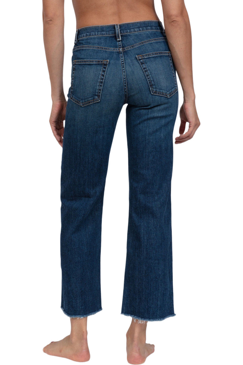 ASKK NY Crop Wide Leg in Chevelle