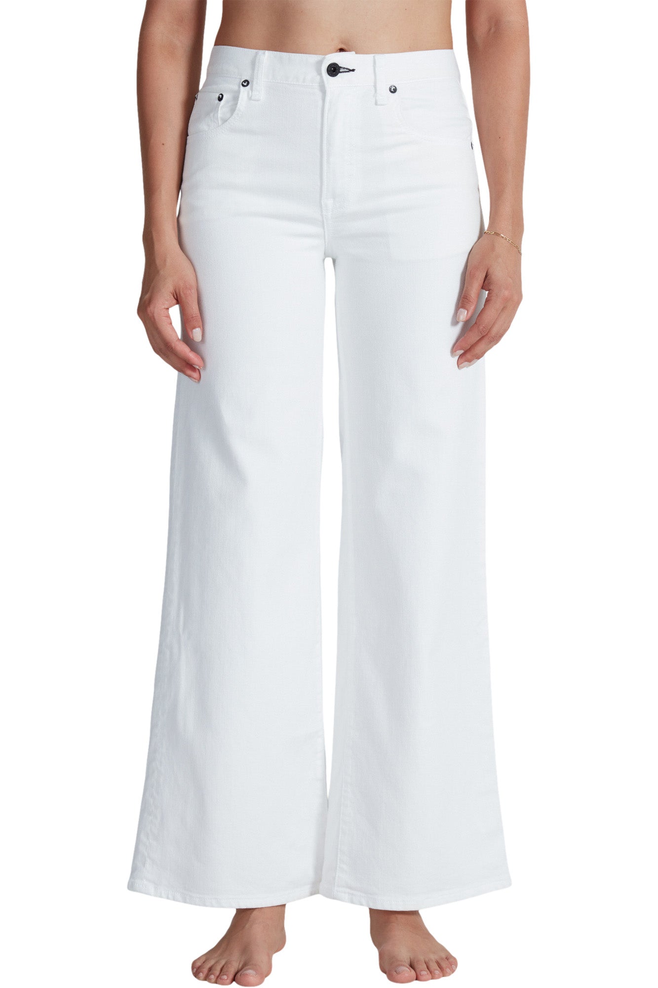 ASKK NY Pistachio Jeans in Ivory