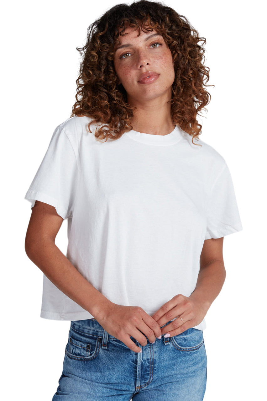 ASKK NY Shrunken Boy Tee in Ivory