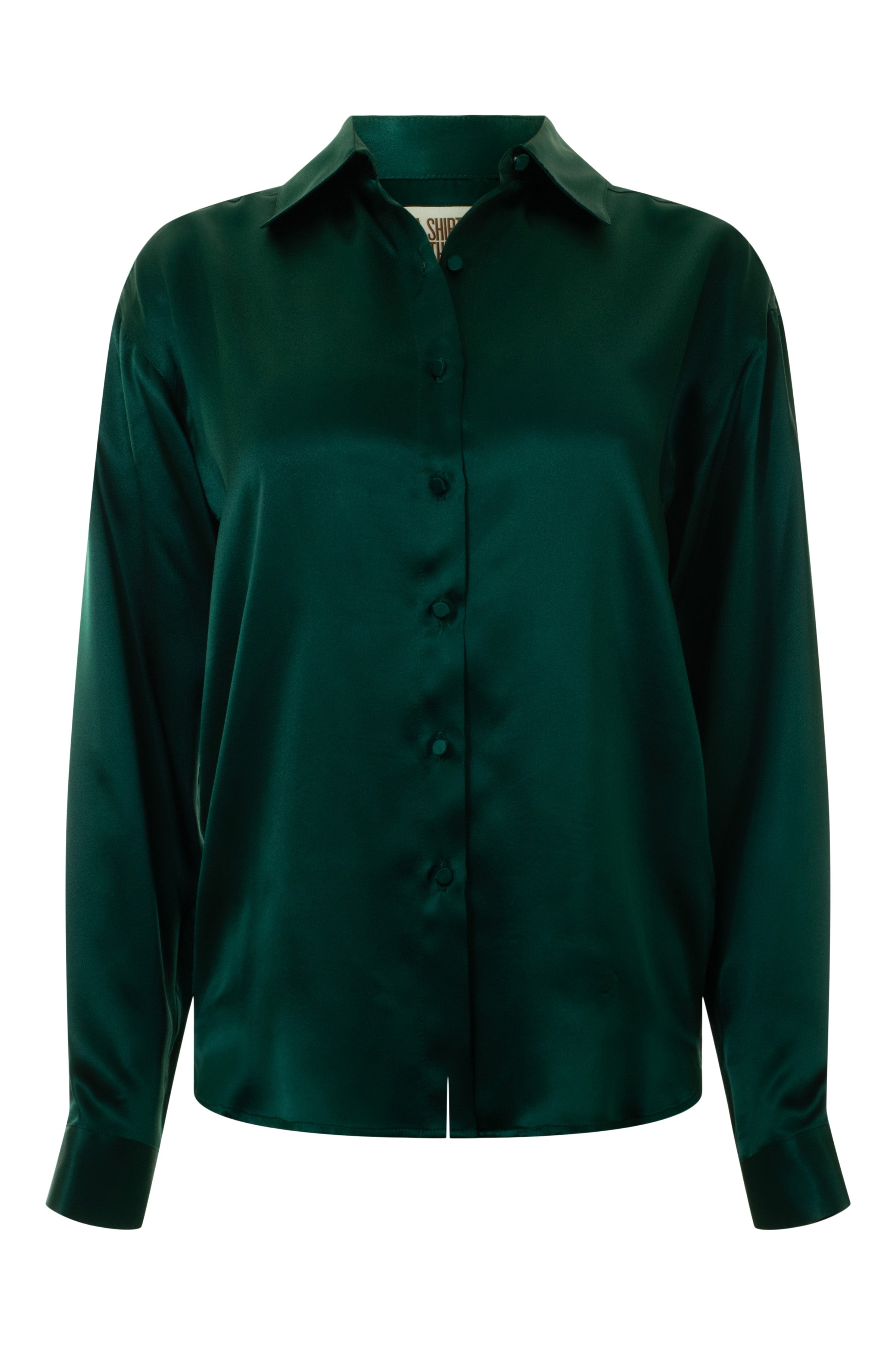 A Shirt Thing Phoebe Silk Charmeuse Blouse