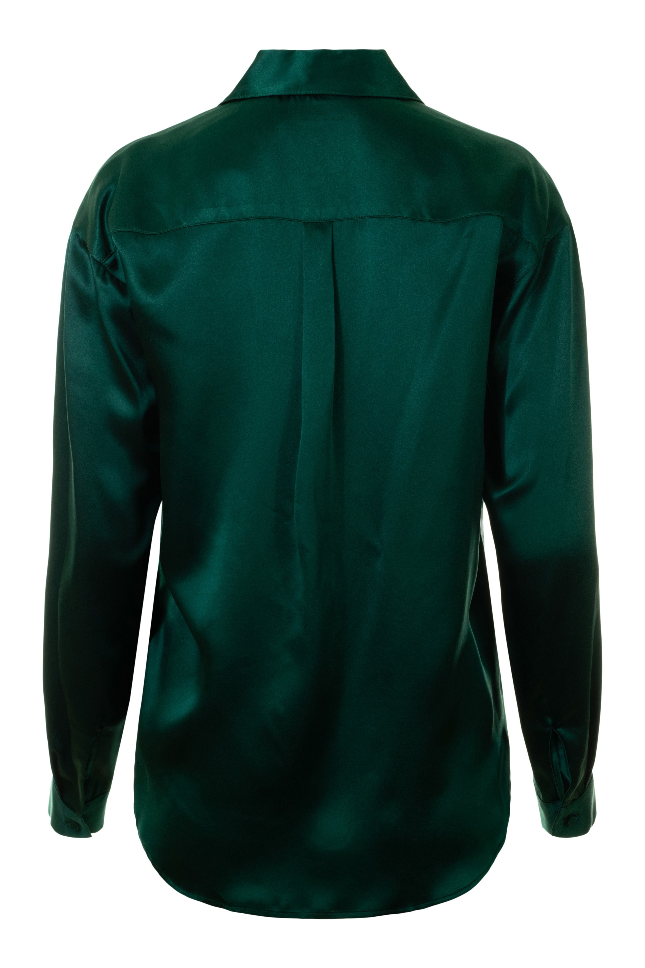 A Shirt Thing Phoebe Silk Charmeuse Blouse