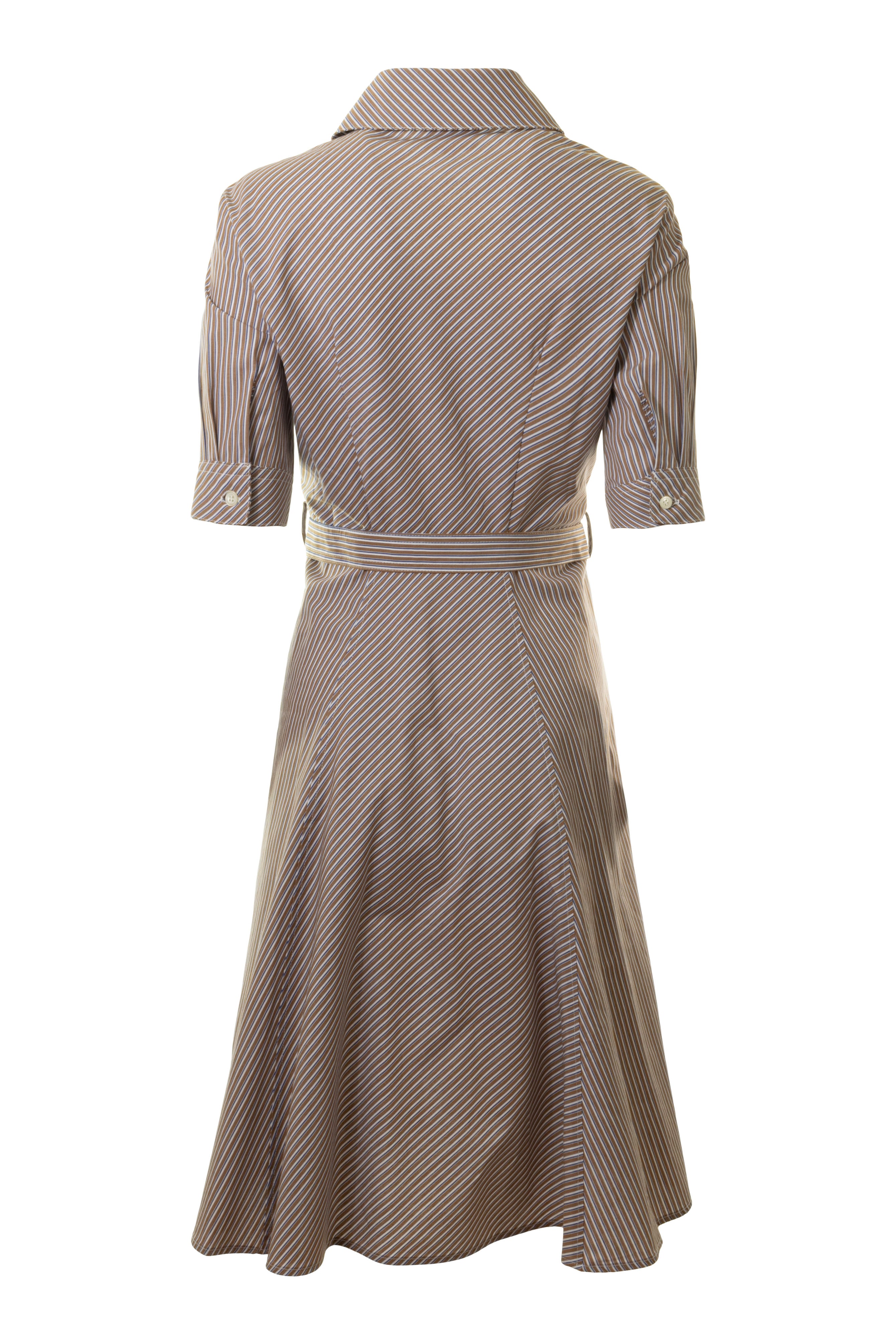 A Shirt Thing Suzanne Dress in Stripe 01