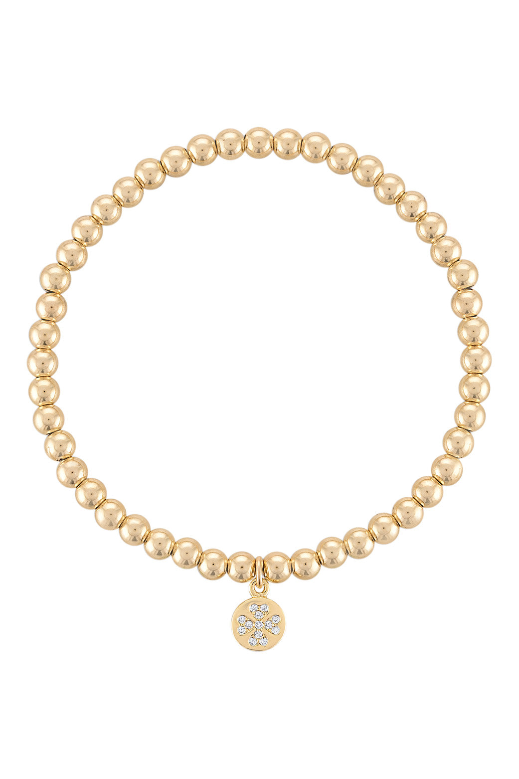 Alexa Leigh Luck Bracelet in Yellow Gold