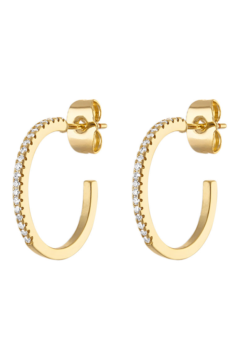 Alexa Leigh Small Eternity Hoops