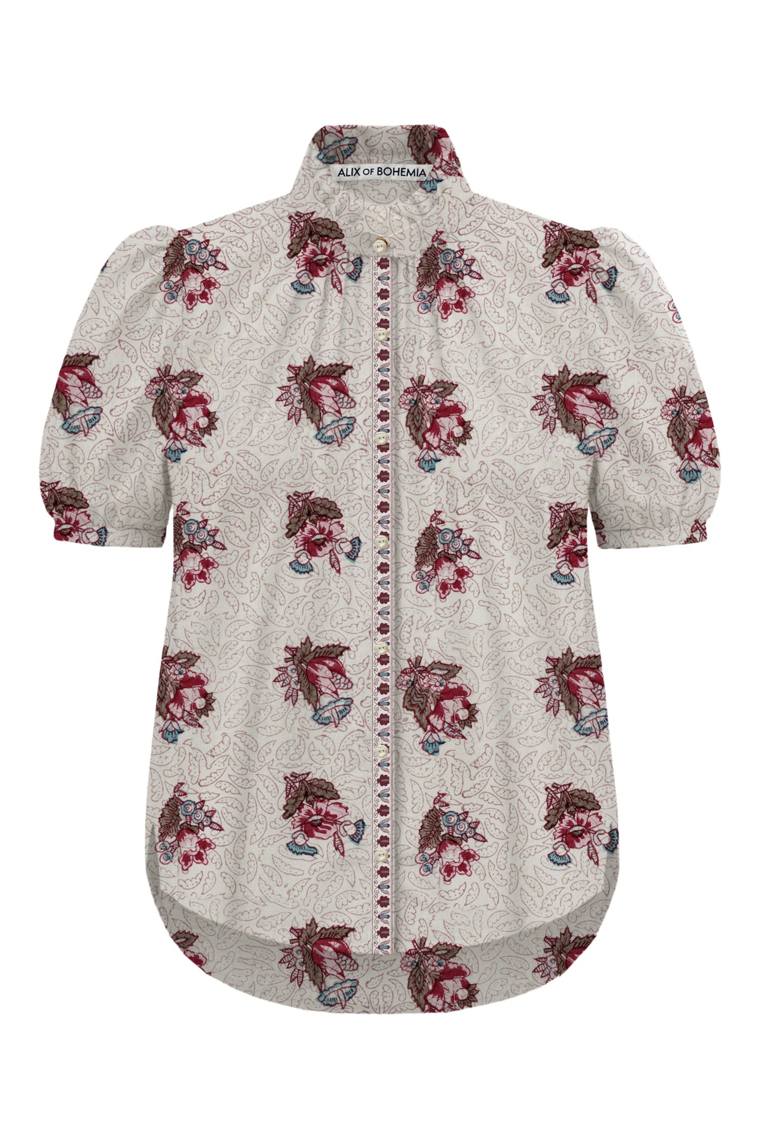 Alix Of Bohemia Ibis Quatre Shirt in Off White