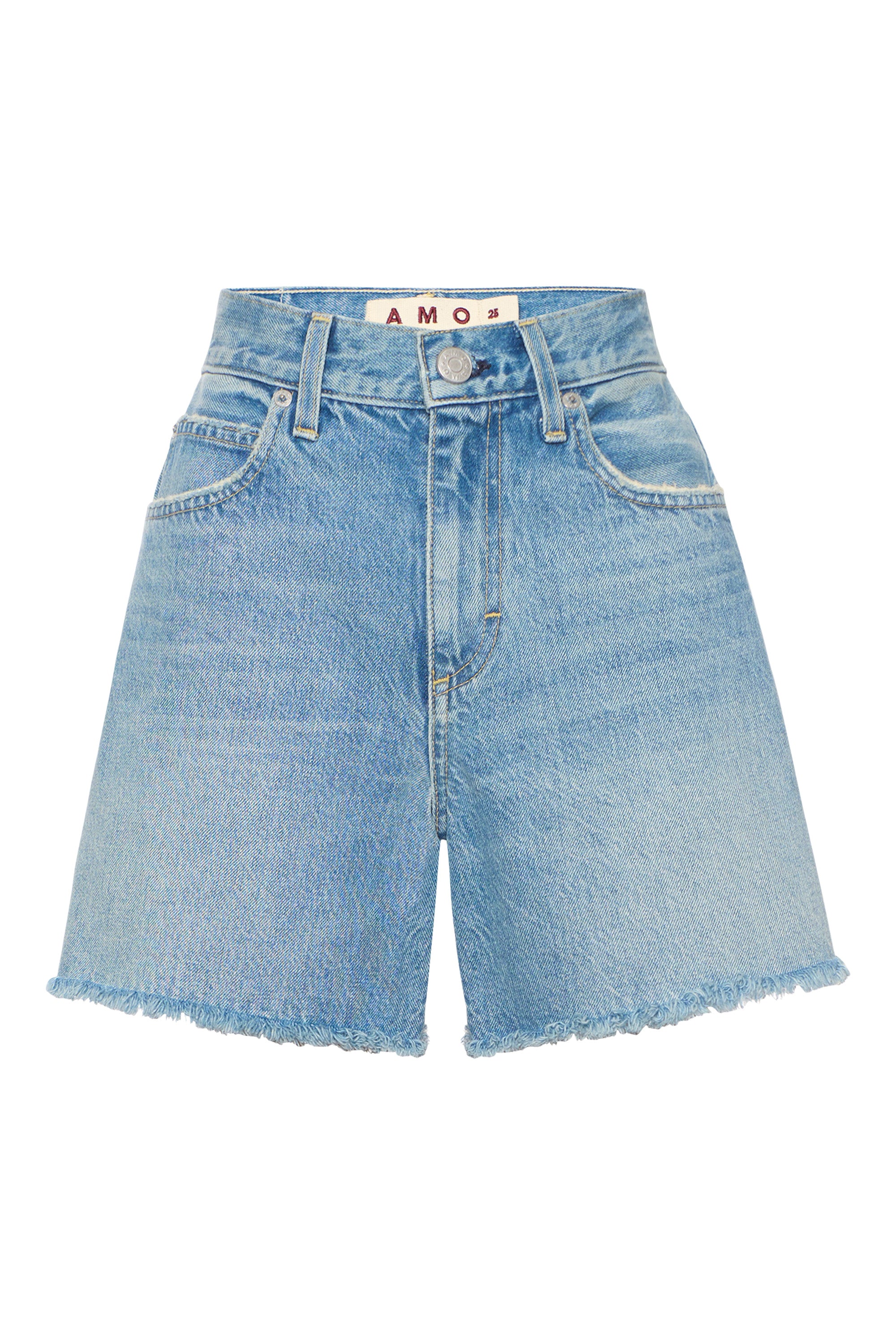 AMO Denim Billie Shorts in Free Spirit