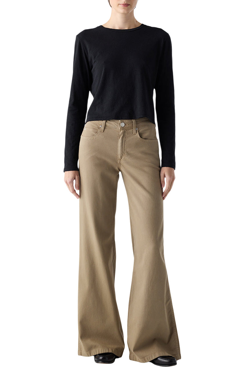 AMO Denim Faith Flare in Sand