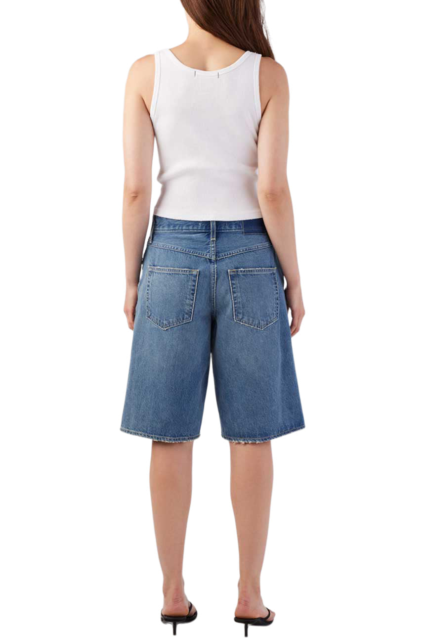 AMO Denim Laura Gaucho Short in Offbeat