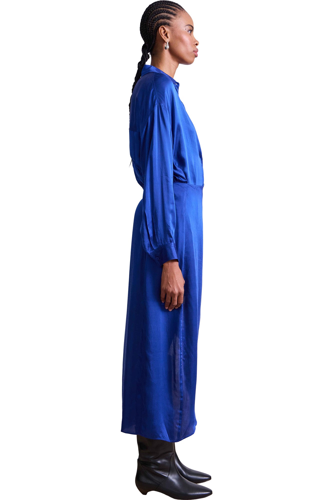 Apiece Apart Alessandra Sarong Shirt Dress