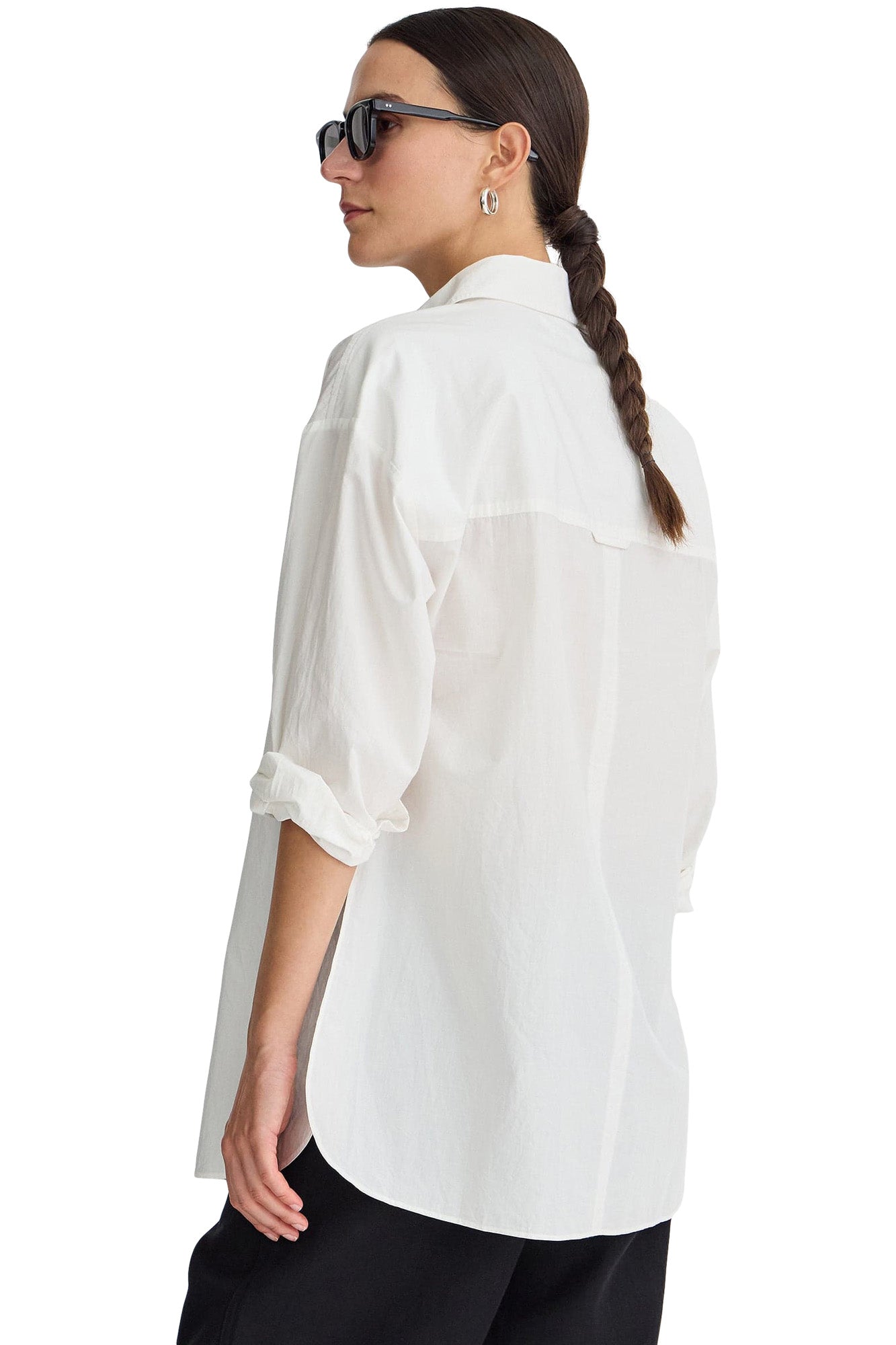 Apiece Apart Isolde Button Down in Cream