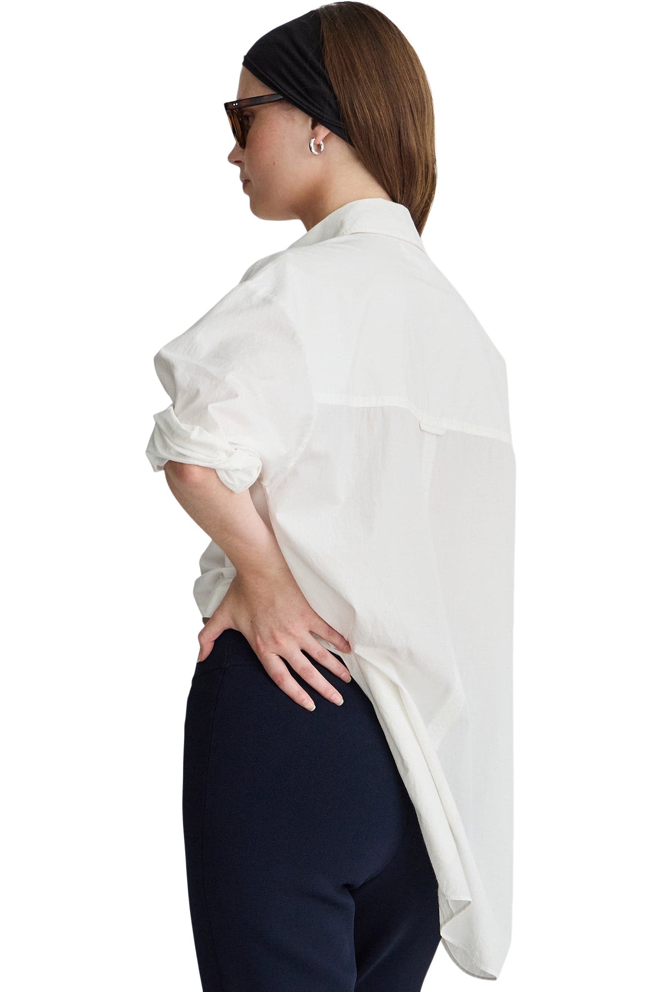 Apiece Apart Isolde Button Down in Cream