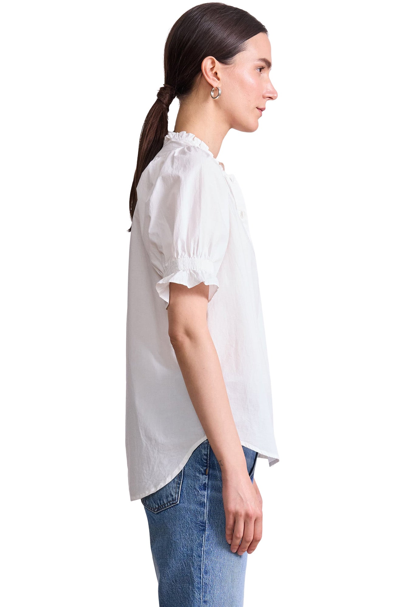 Apiece Apart Los Altos Top in Cream