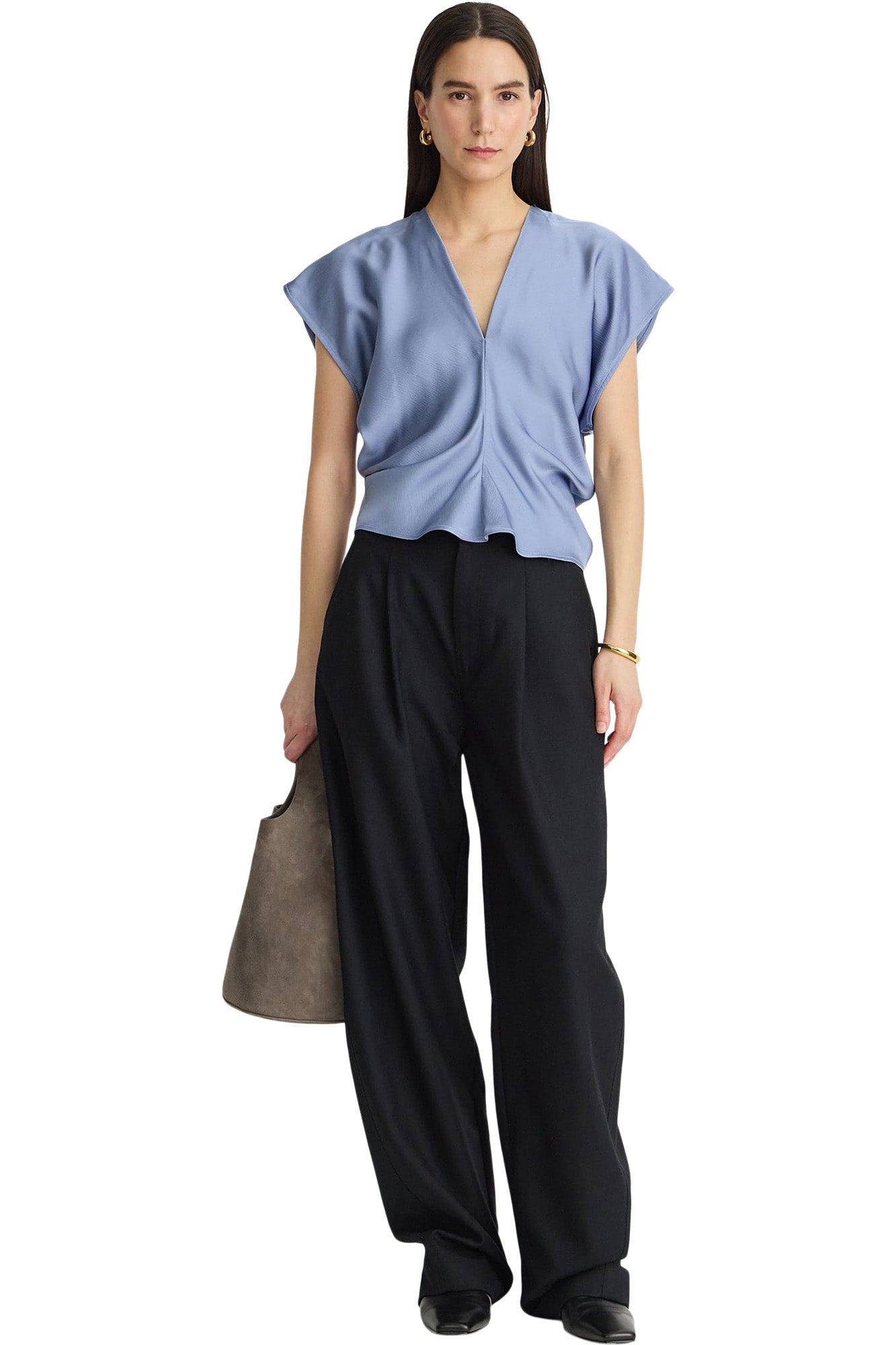 Apiece Apart Monde Drape Bias Top