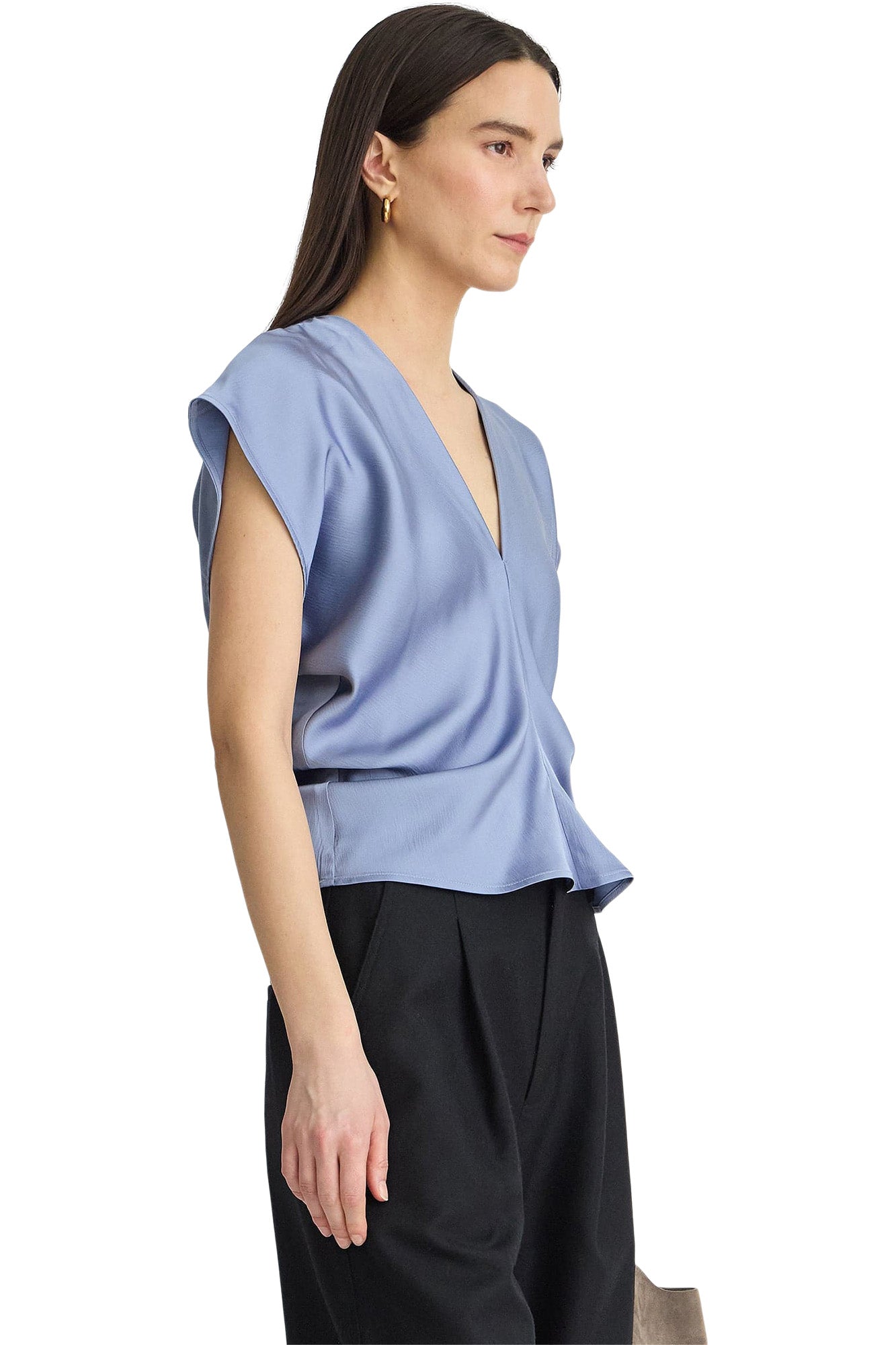 Apiece Apart Monde Drape Bias Top