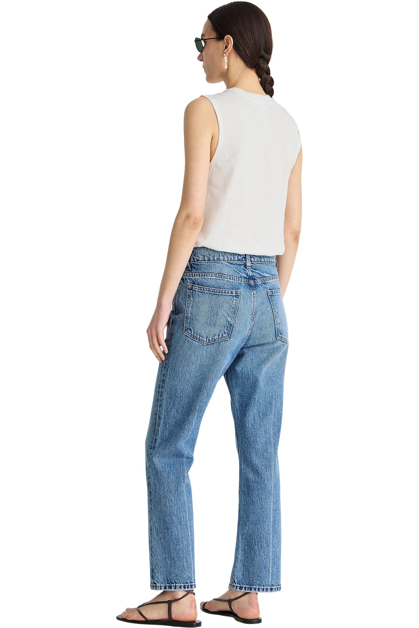 Apiece Apart Rene Kick Flare Jean in Hermosa Wash