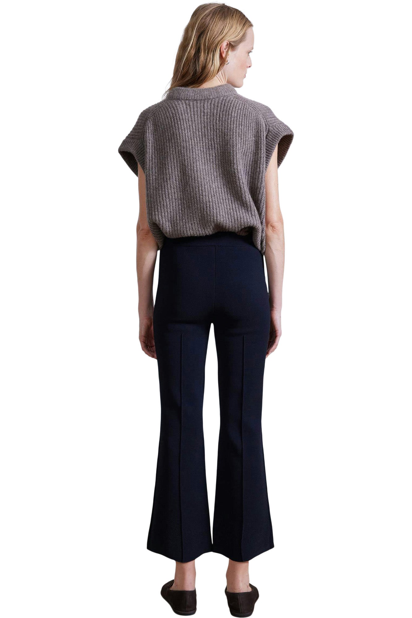 Apiece Apart Rene Pull On Pant in Black