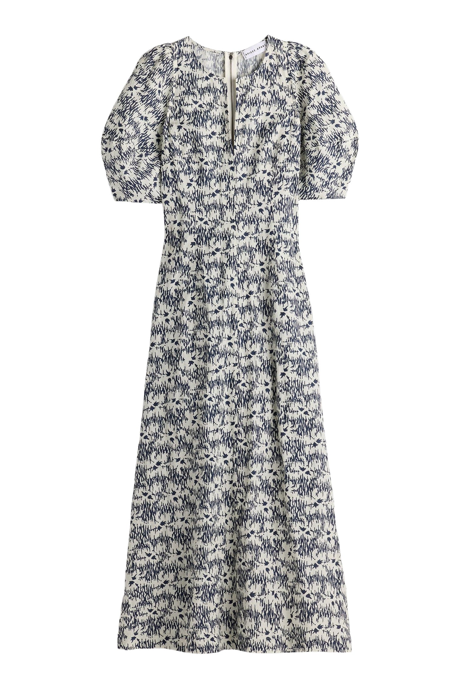 Apiece Apart Sculpted Sabina Maxi in Tropical Midnight