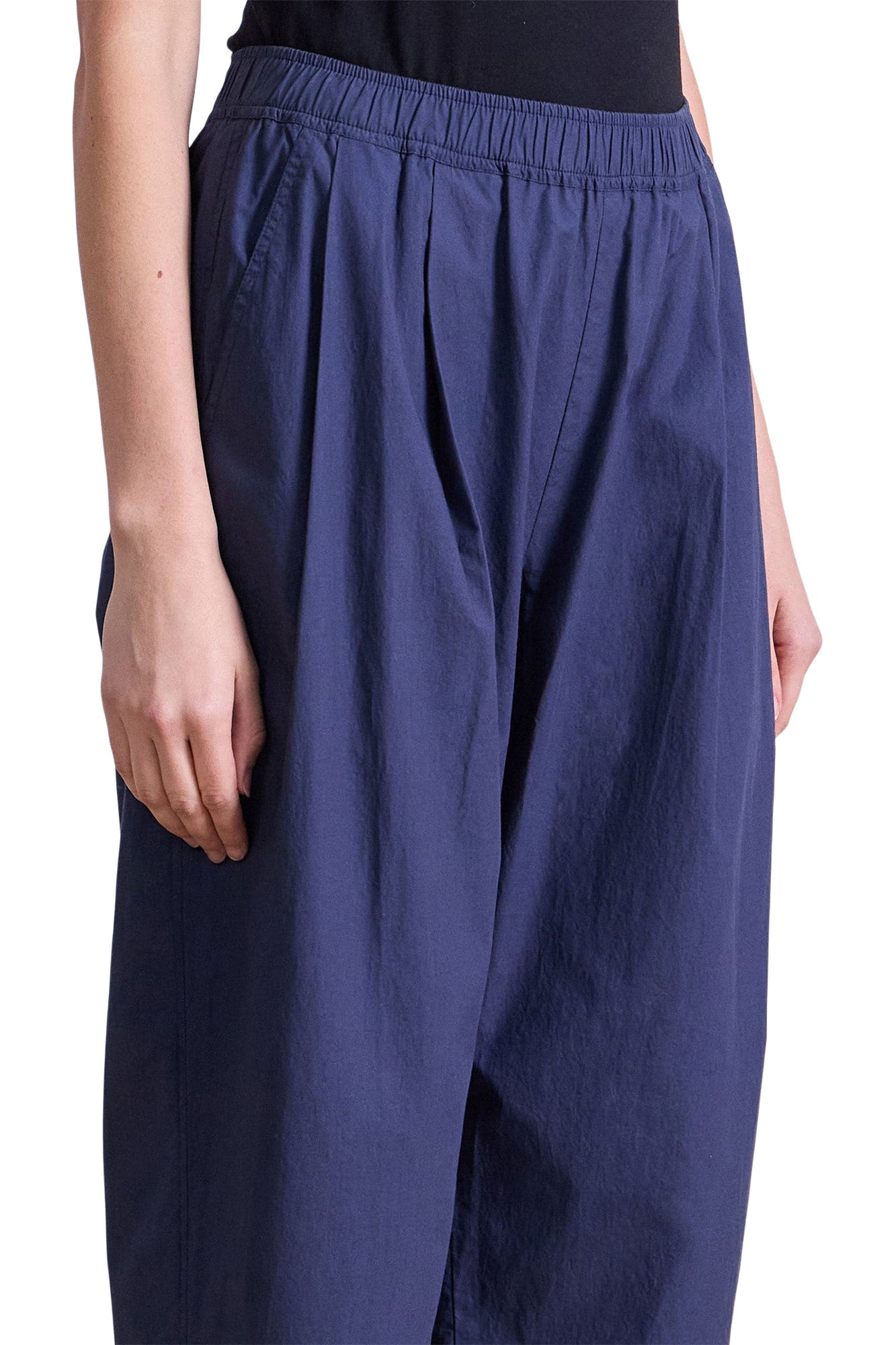 Apiece Apart Spa Pleat Pant in Navy