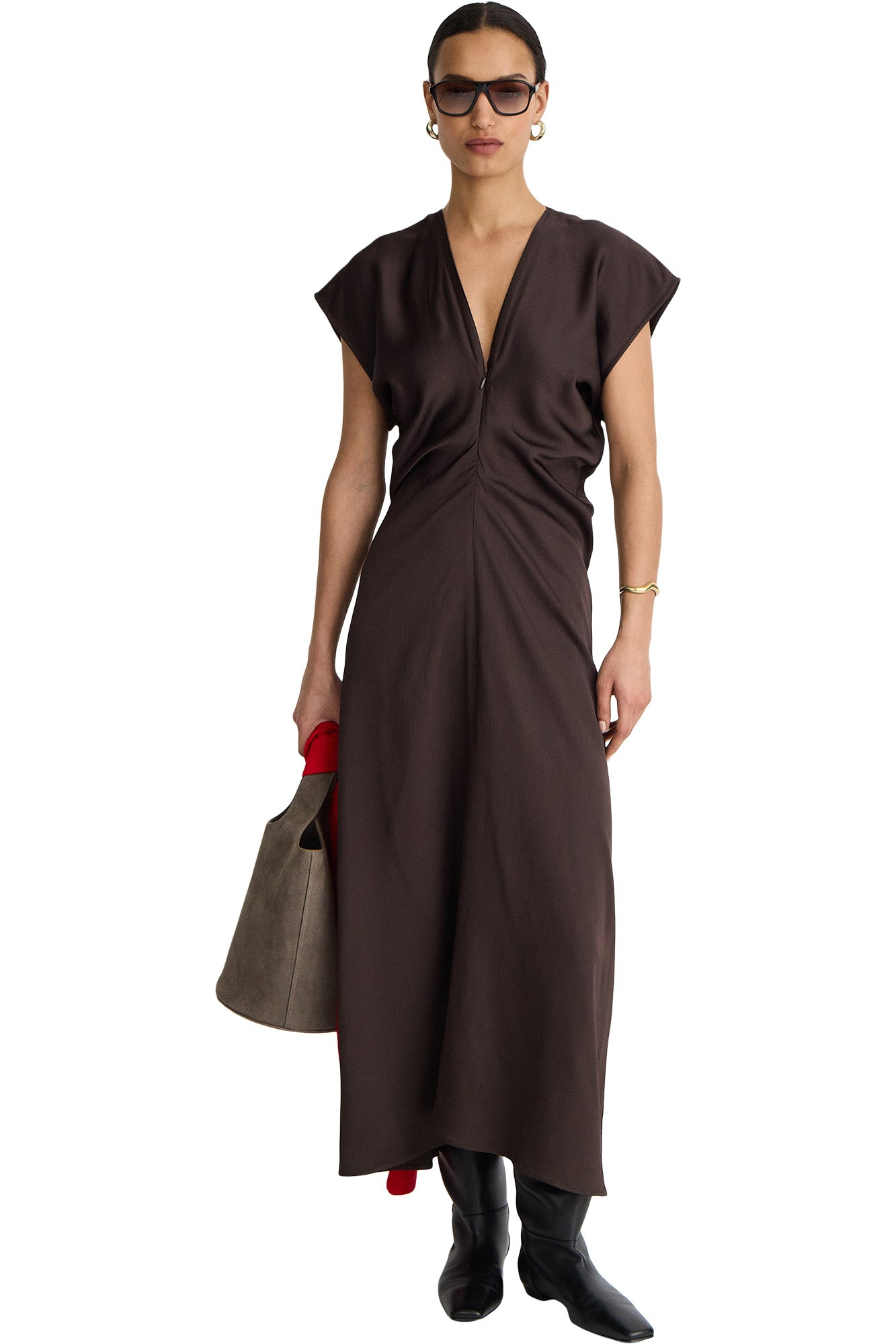 Apiece Apart Monde Drape Bias Maxi