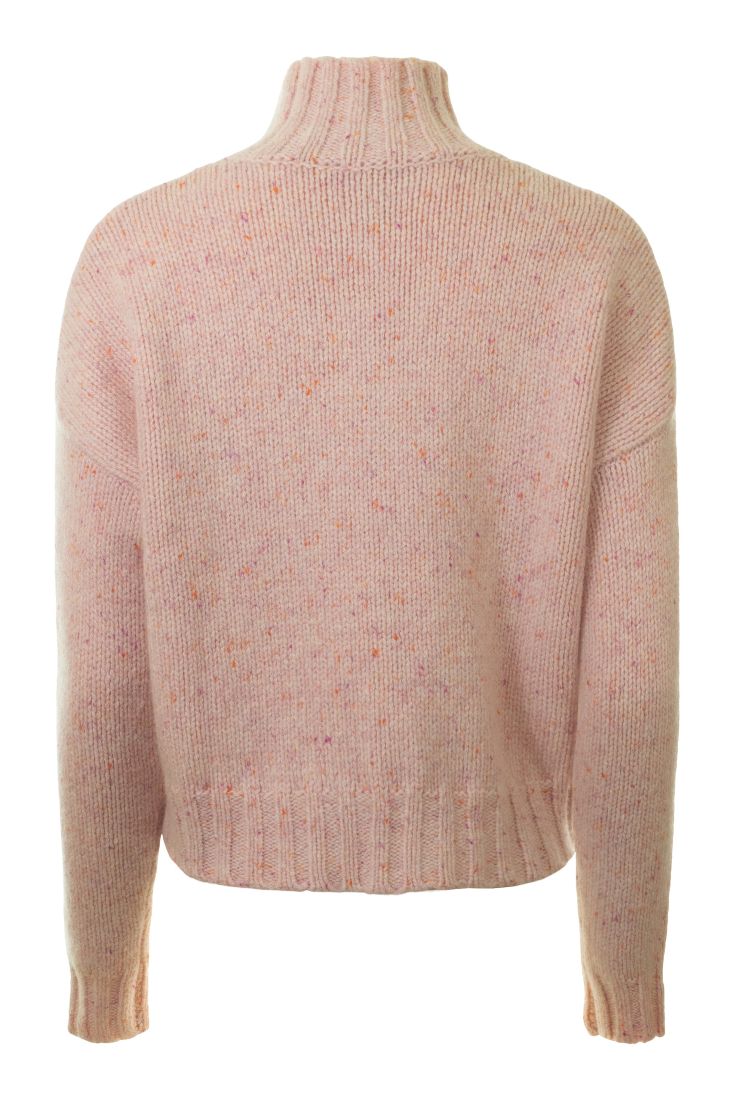 Autumn Cashmere Boxy Chunky Mock Neck Turtleneck