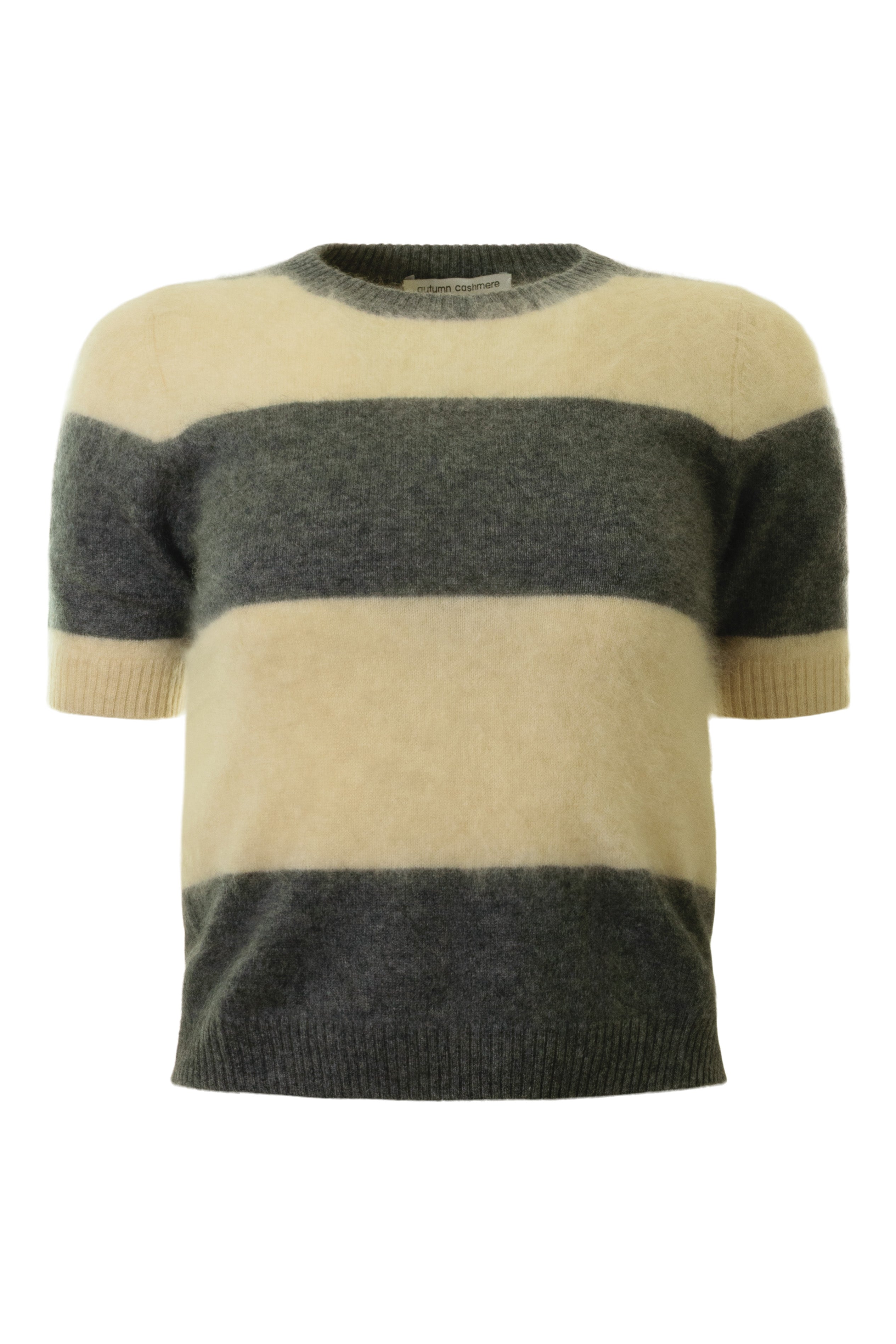 Autumn Cashmere Rugby Striped Crew