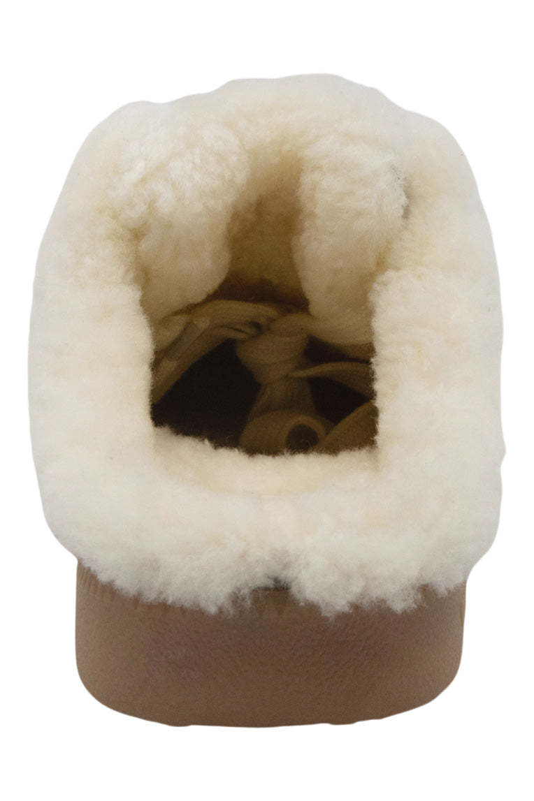 Back 70 Easter Fleece Slide Sneaker in Taupe Butter