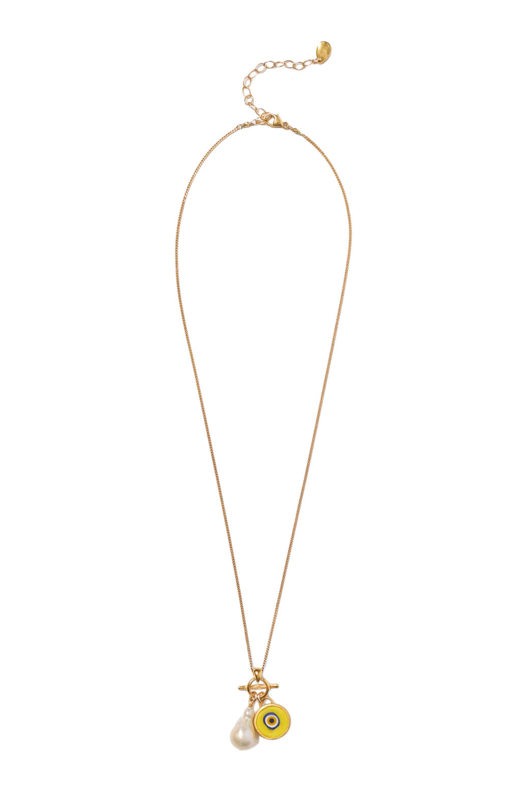 Chan Luu Anchor Necklace in Yellow