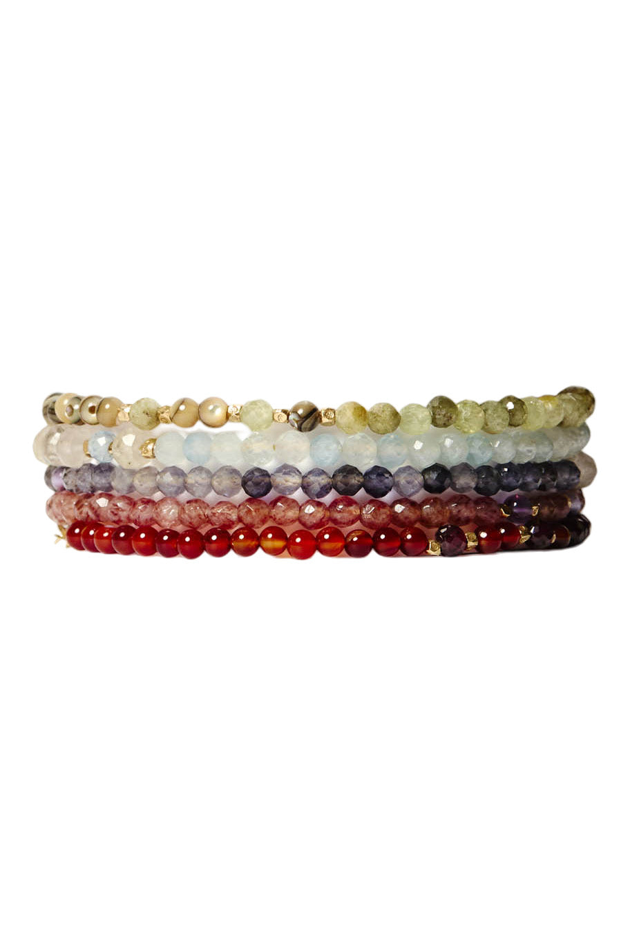 Chan Luu Campania Naked Wrap Bracelet in Multi Mix