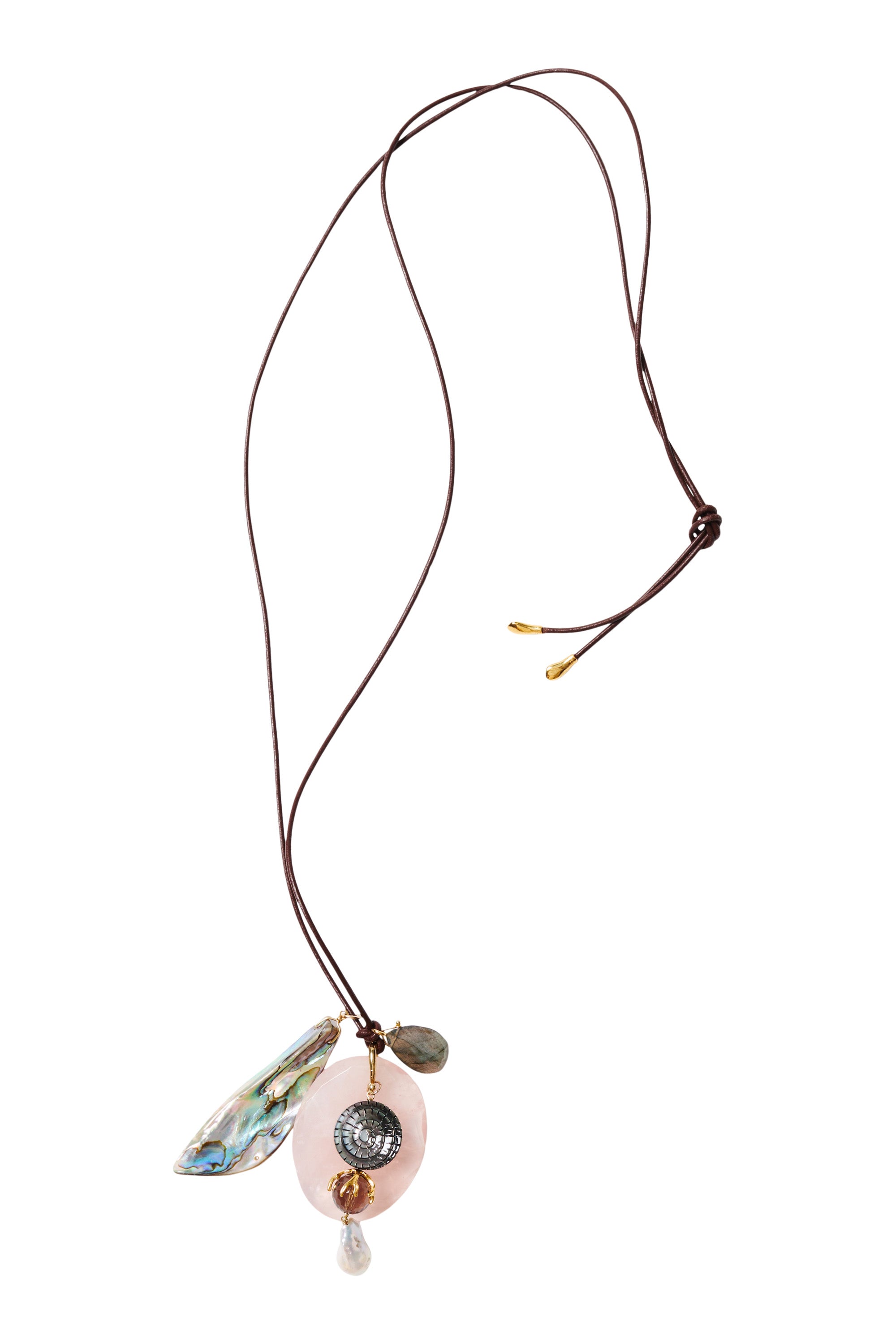 Chan Luu Charm Necklace in Multi
