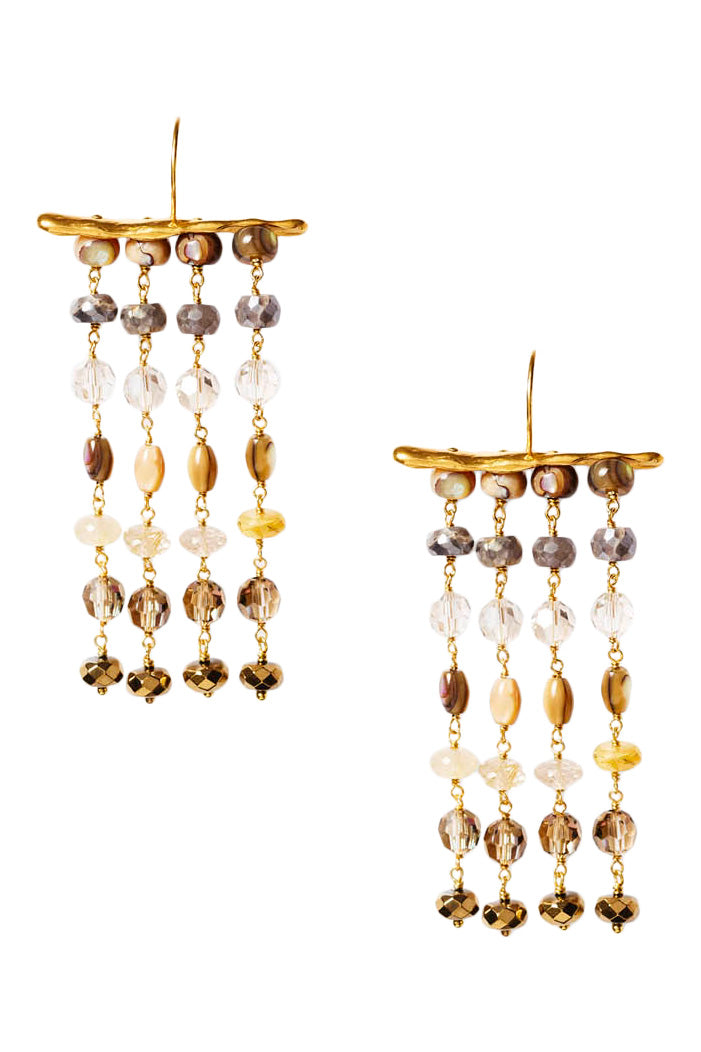 Chan Luu Contessa Waterfall Earrings