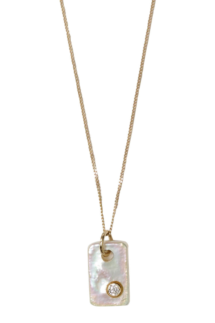 Chan Luu Del Mar Necklace in White Pearl