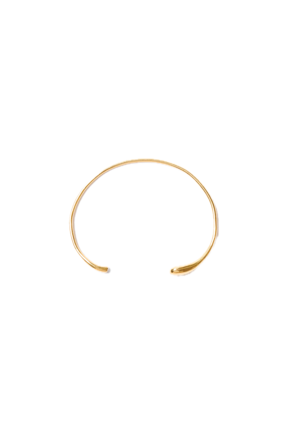 Chan Luu Diamond Serpentine Cuff Yellow Gold