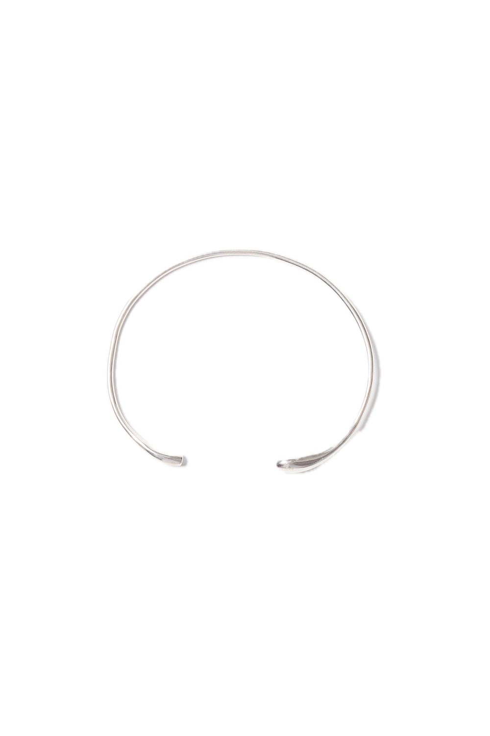 Chan Luu Diamond Serpentine Cuff in Silver