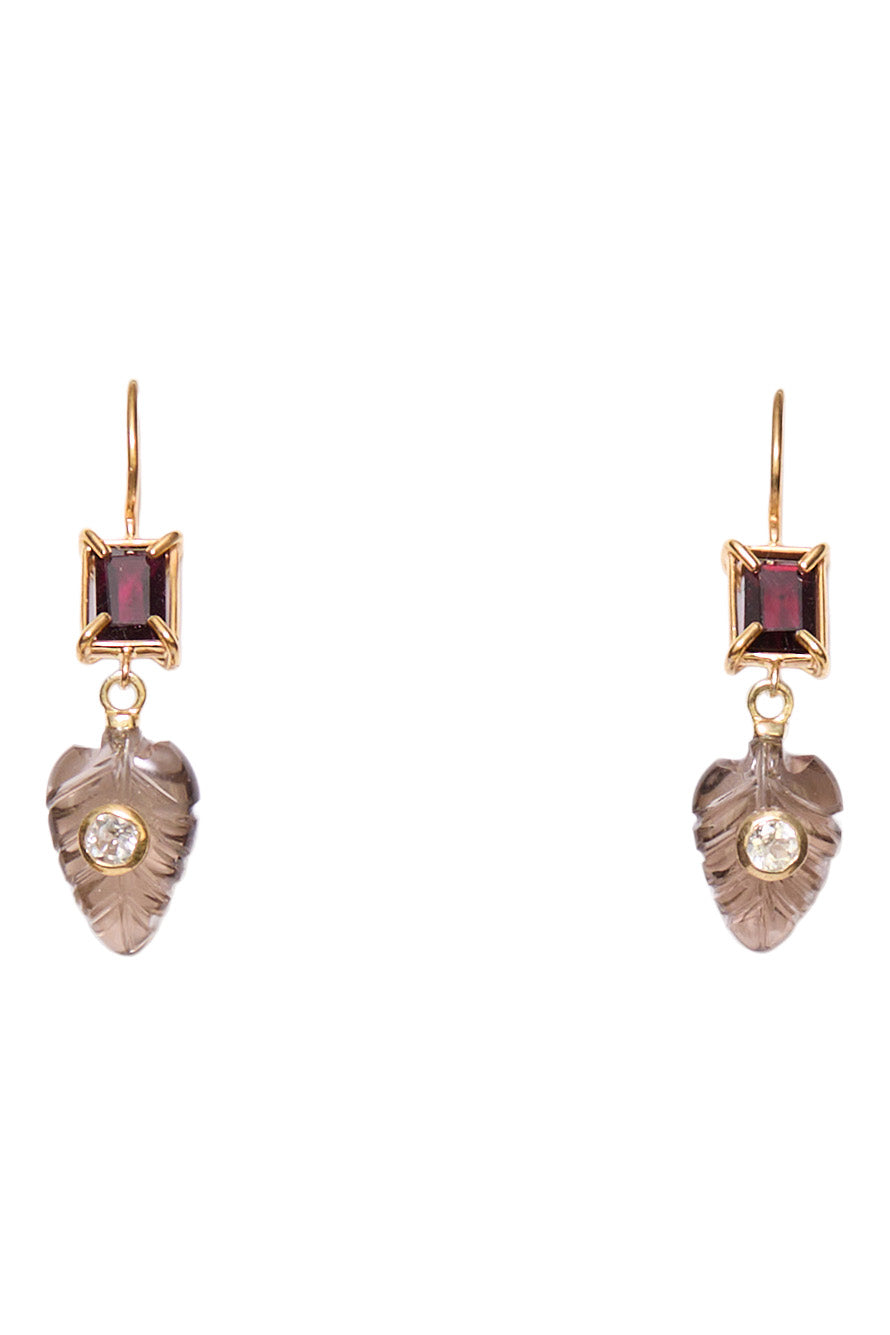 Chan Luu Smokey Quartz Earrings