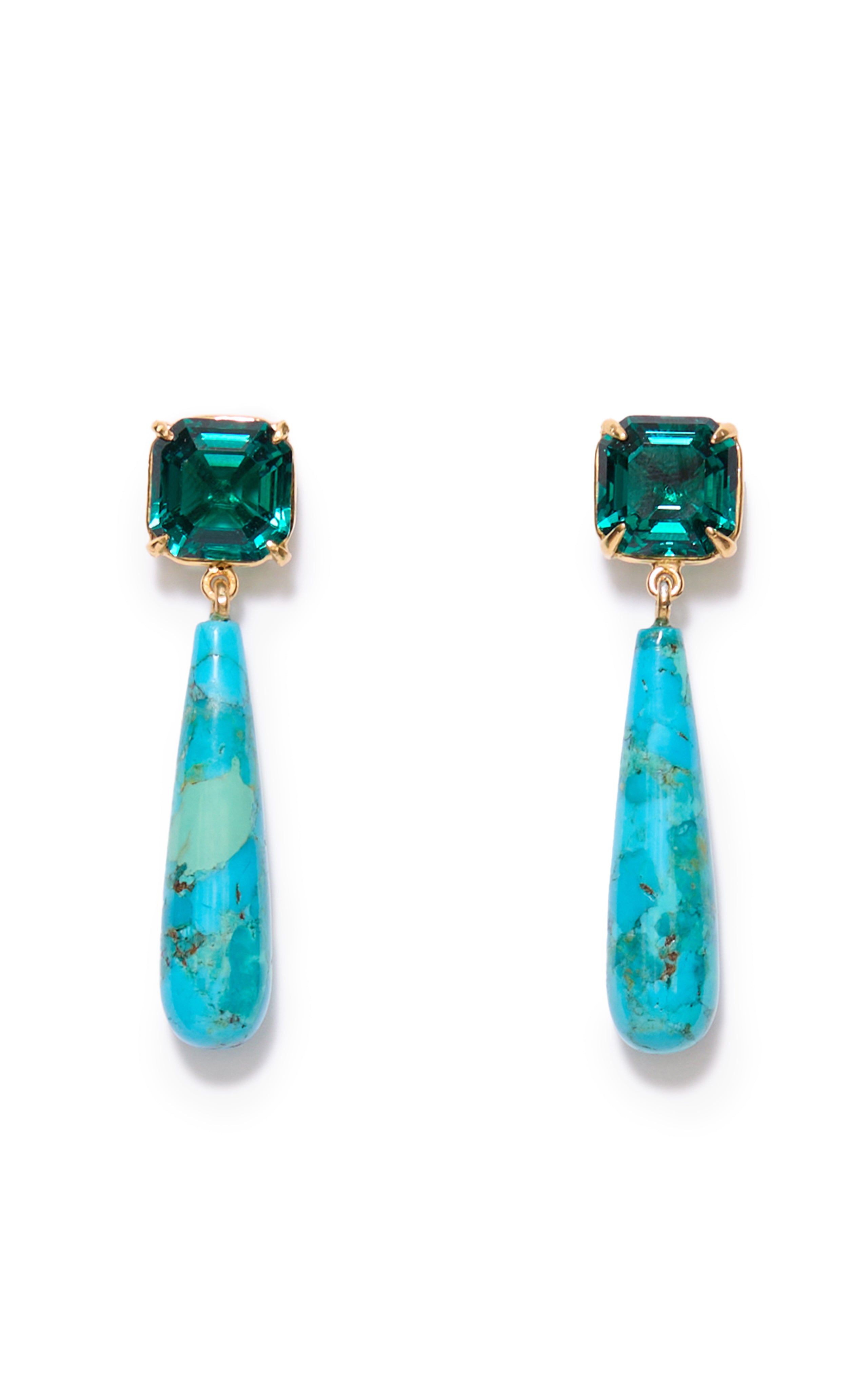 Chan Luu Turquoise Drop Earrings