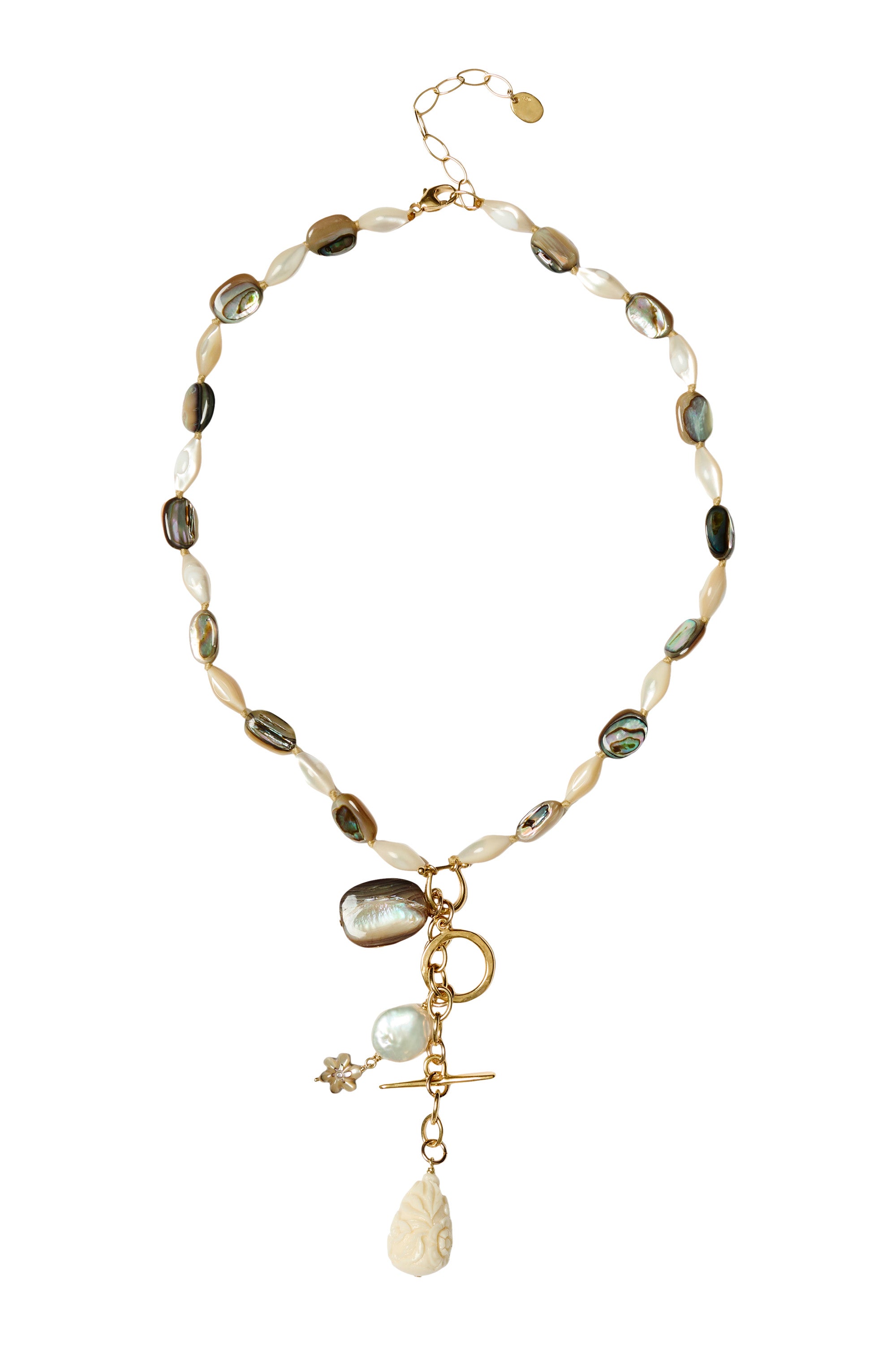 Chan Luu Alexandria Necklace in Abalone Mix
