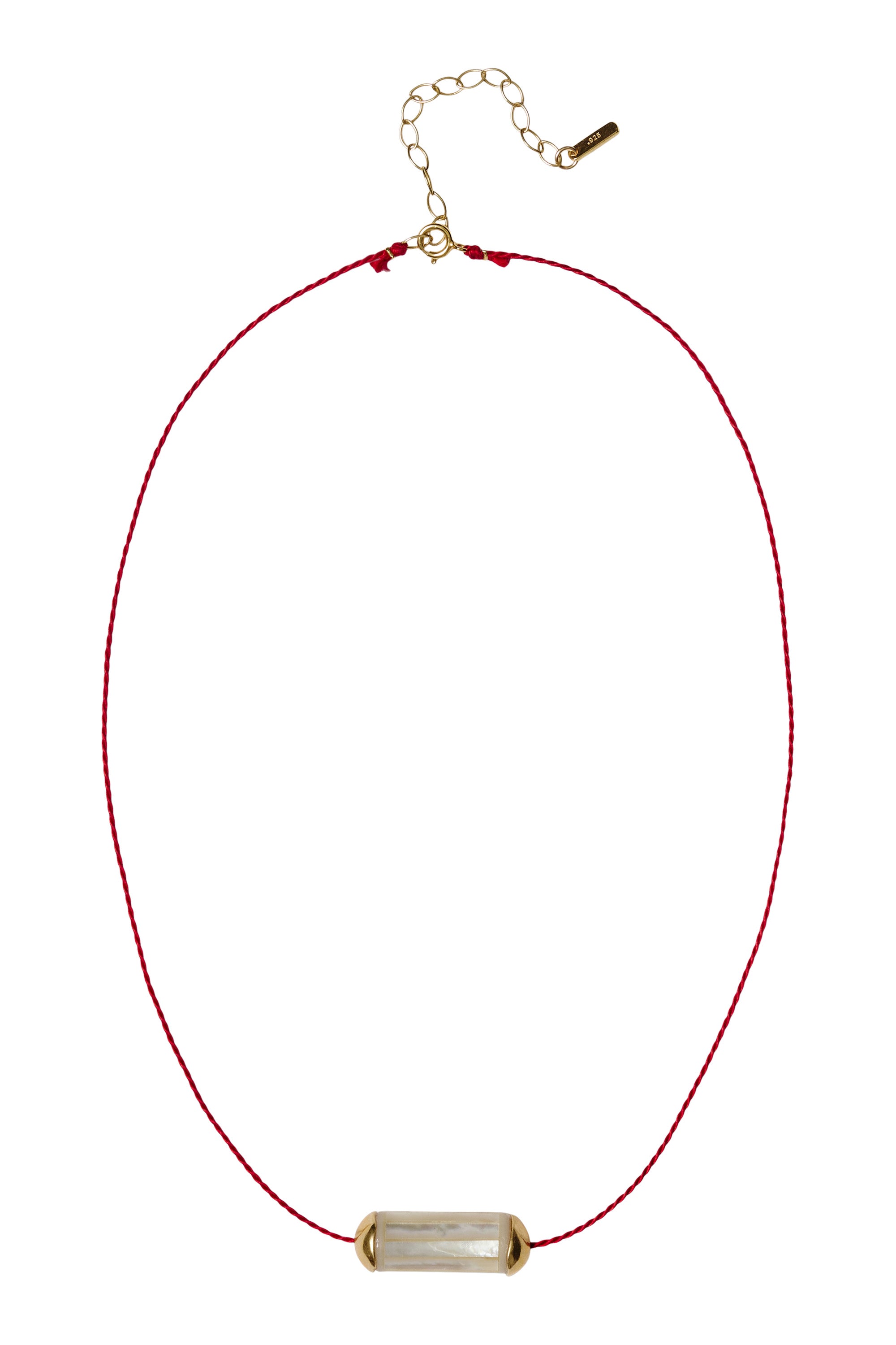 Chan Luu Antibes Pendant Necklace in Mother of Pearl Mix