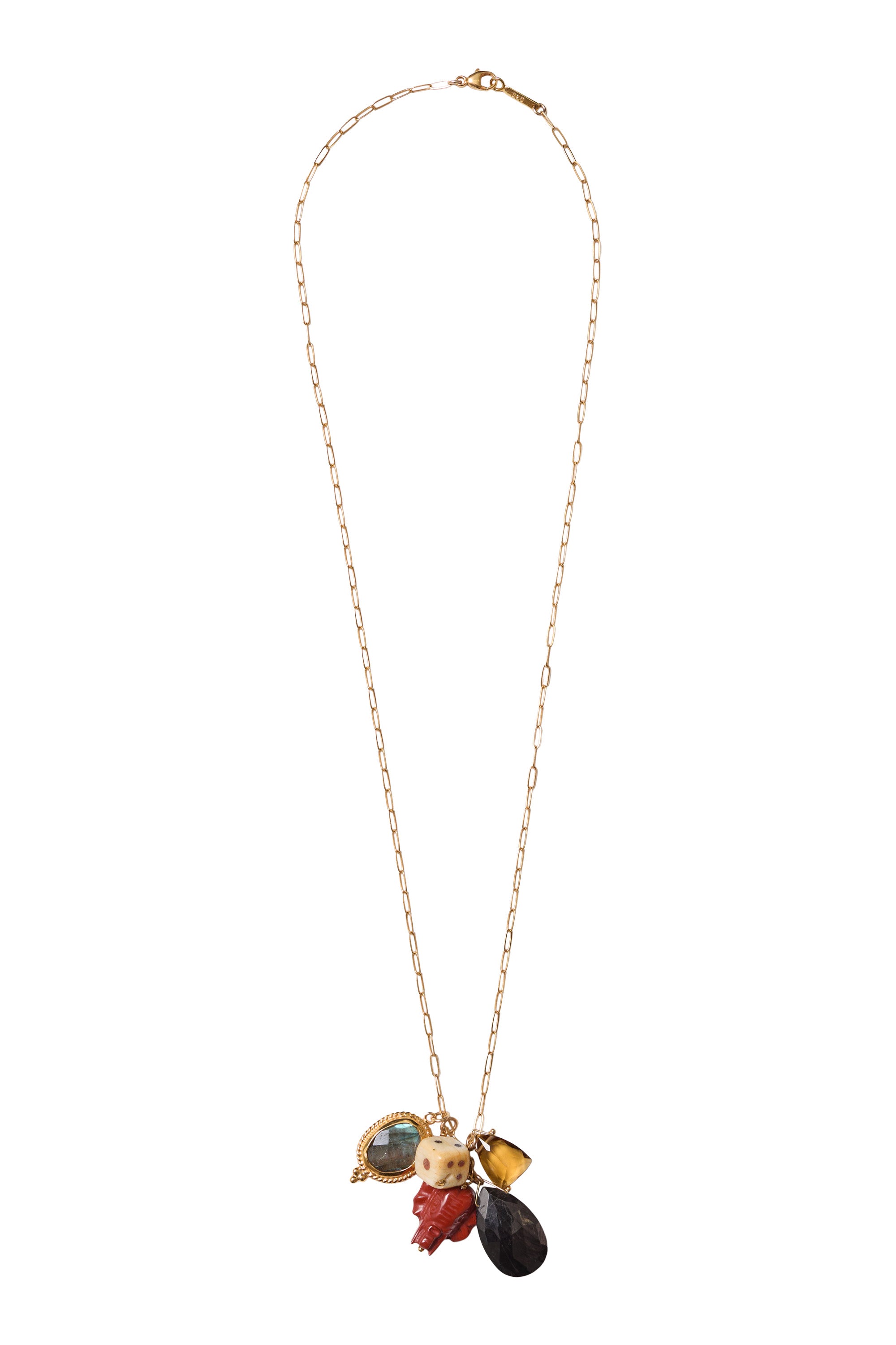 Chan Luu Charm Necklace in Multi
