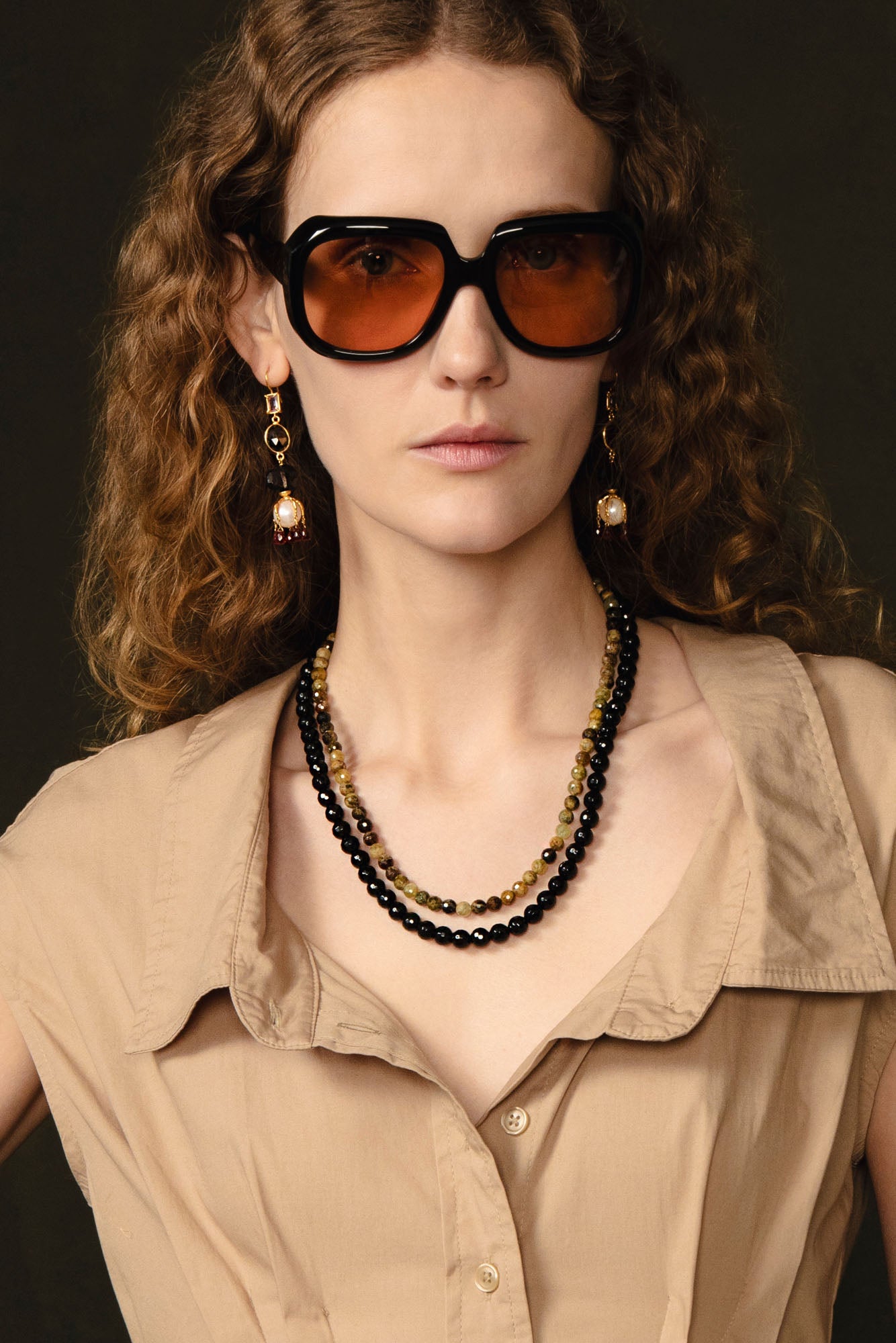 Chan Luu Onyx Necklace