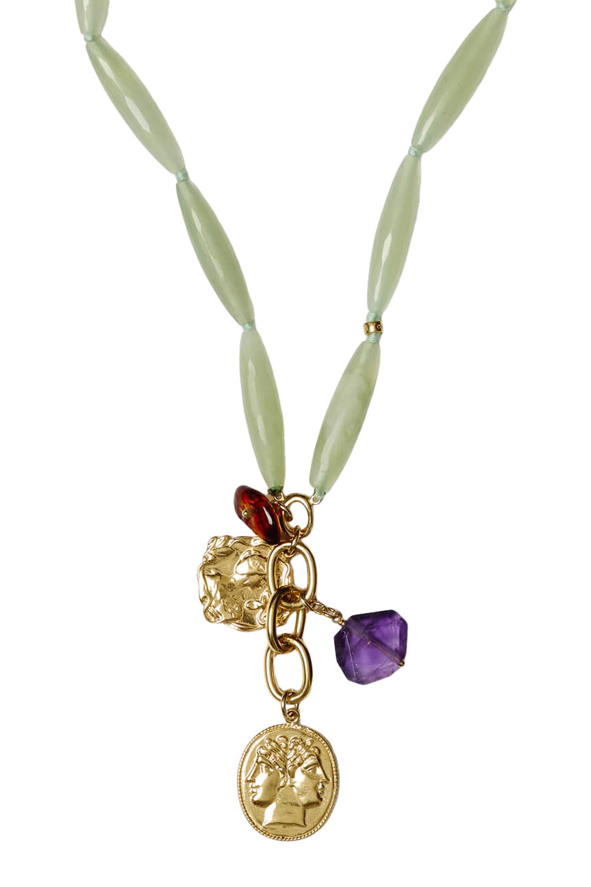Chan Luu Salome Necklace in New Jade