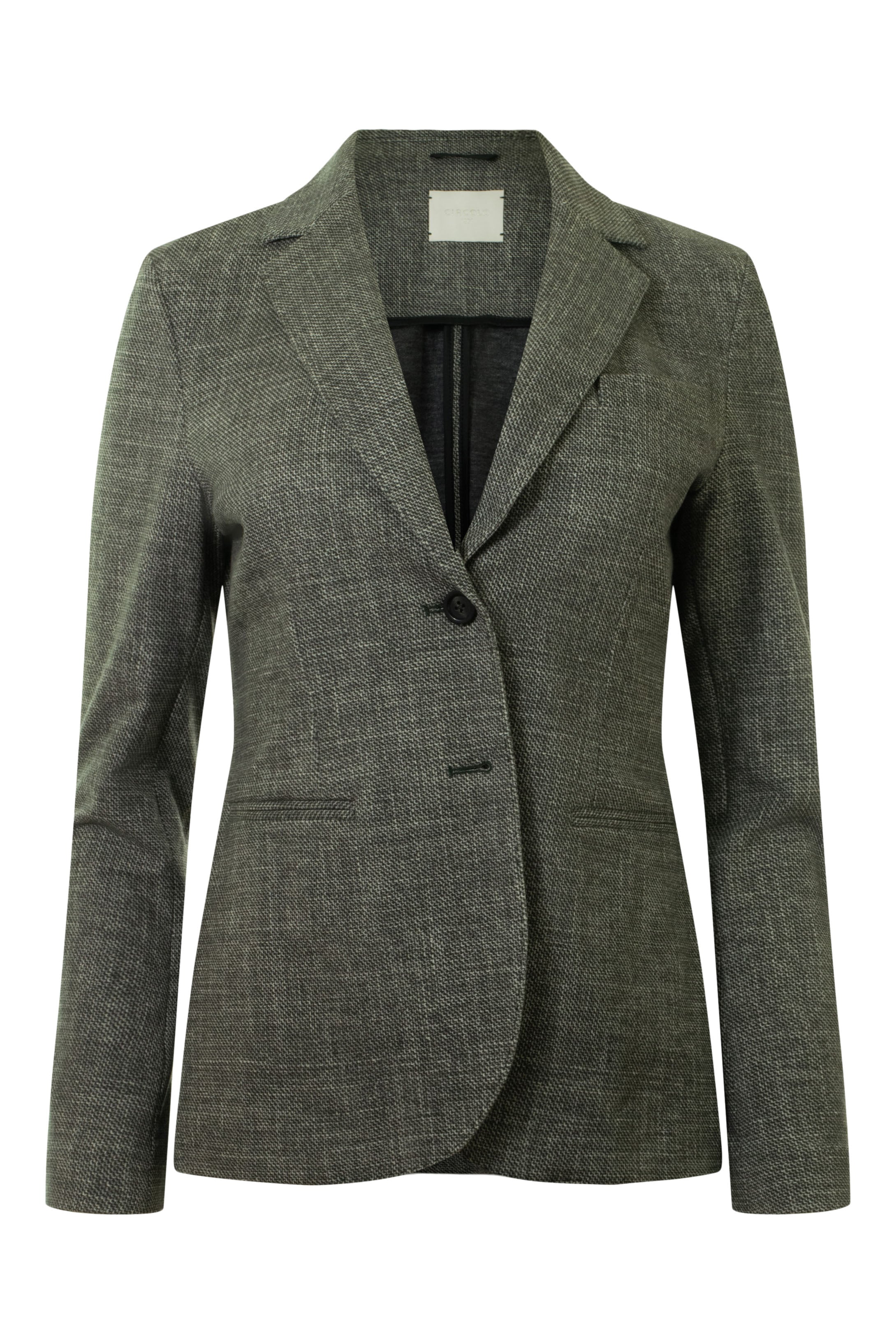 Circolo 1901 Fleece Print Slim Fit Jacket